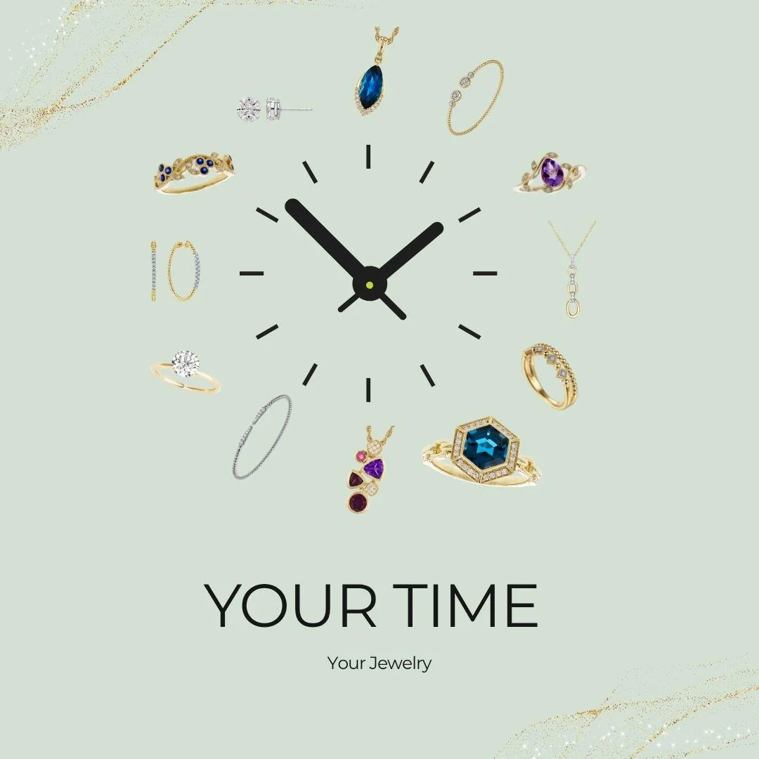 ⏰💎It's always a good time for jewelry. 

But what time are you seeing this?👀
Drop your time in the comments! ⬇️

And if you had to pick one piece from the "clock" to wear, which one are you choosing? 

#jamiestdm  #virdenillinois #smallto