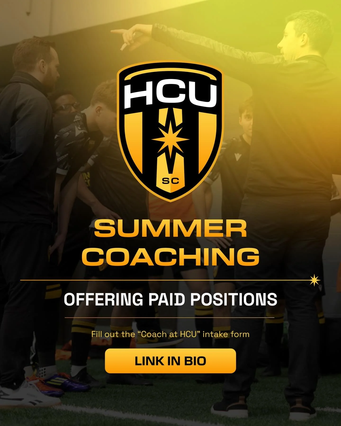 Join the HCU Coaching team this summer season!

We have several positions available this summer, including: Full Time &amp; Part Time Summer staff positions, as well as Youth Head Coach &amp; Youth Assistant Coach positions available.

If you are pas