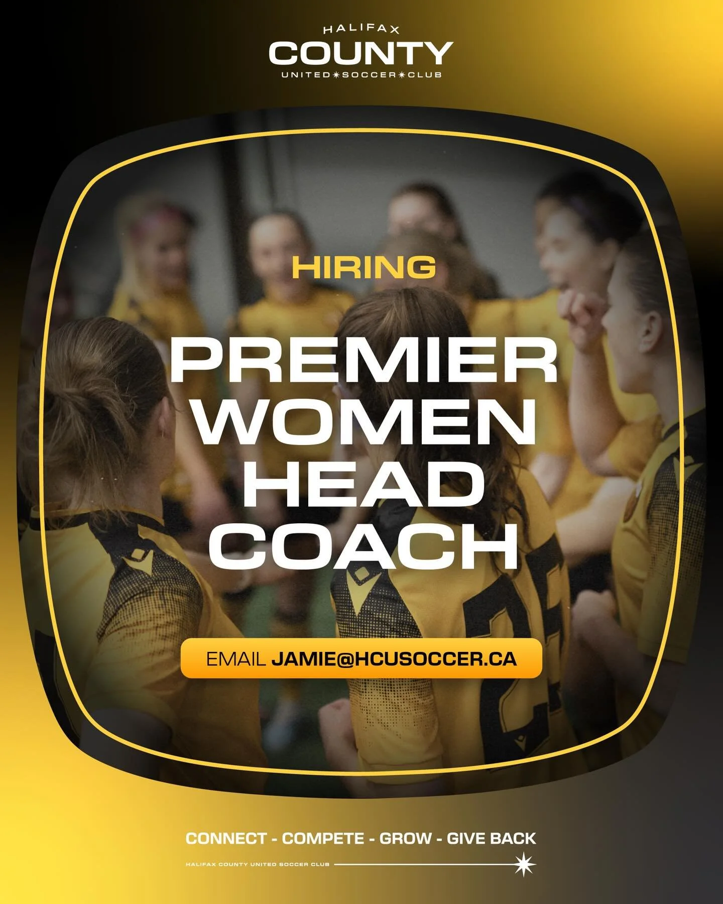 🚨Hiring - HCU Premier Women&rsquo;s Head Coach🚨

We are looking for a Head Coach to lead the next chapter of our Premier Women&rsquo;s team. 

Defending Provincial Champions and Provincial finalists in 3 of the past 4 seasons, you would be inheriti