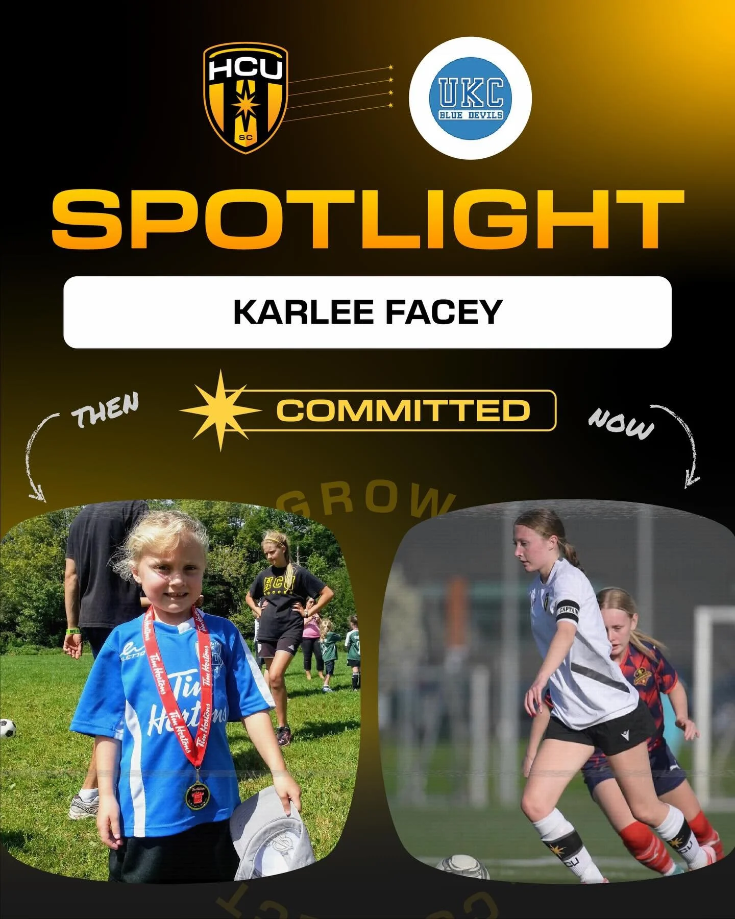 Congratulations to Karlee Facey on signing with University of King&rsquo;s College 🎉

Karlee has played with HCU since her Timbits soccer days, Karlee excelled throughout the HCU Academy and AAA programs and now plays on our 18AA team. Way to go Kar