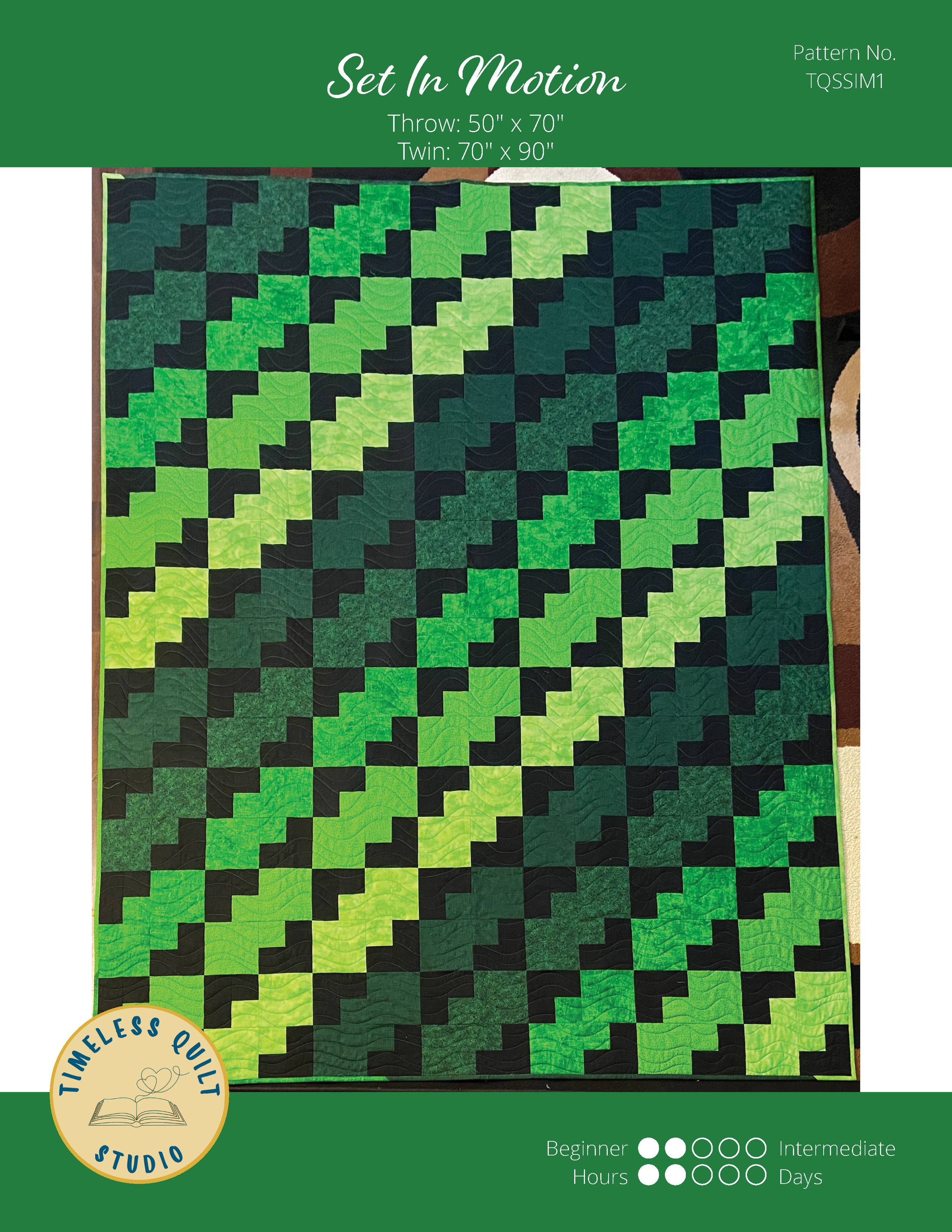 Set In Motion Quilt Pattern
