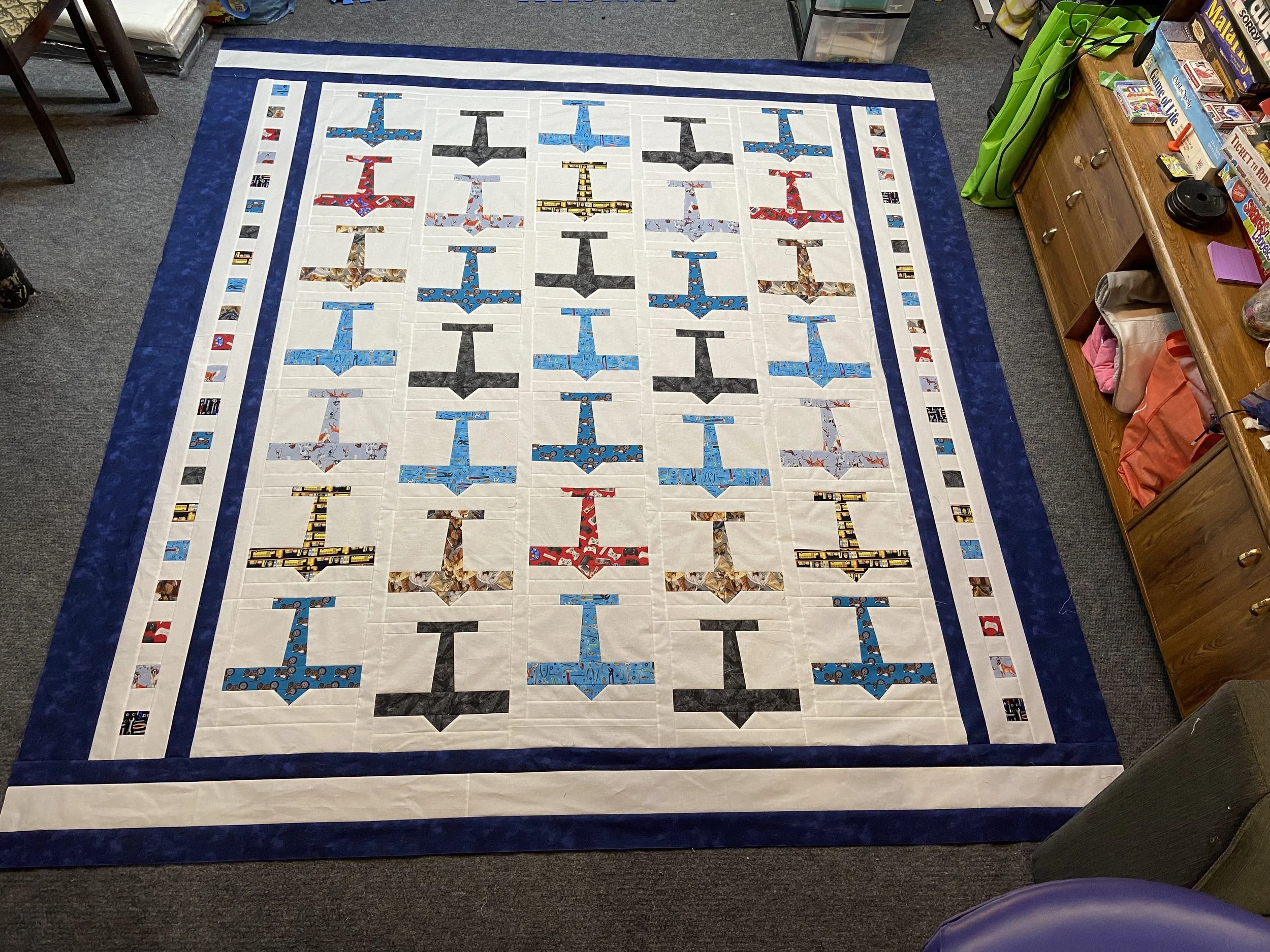 Airplane quilt