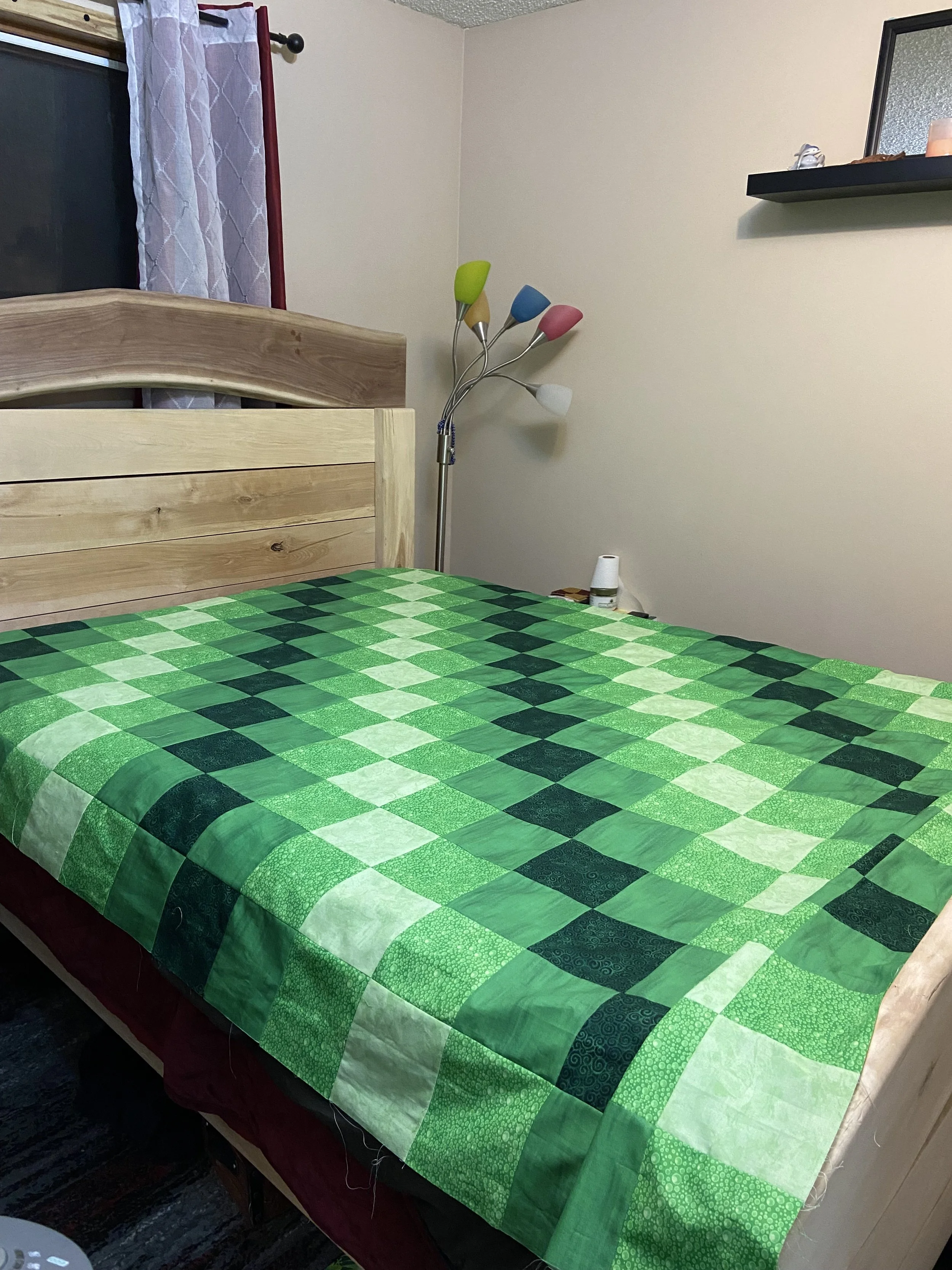 Simple Bed Sized Quilt