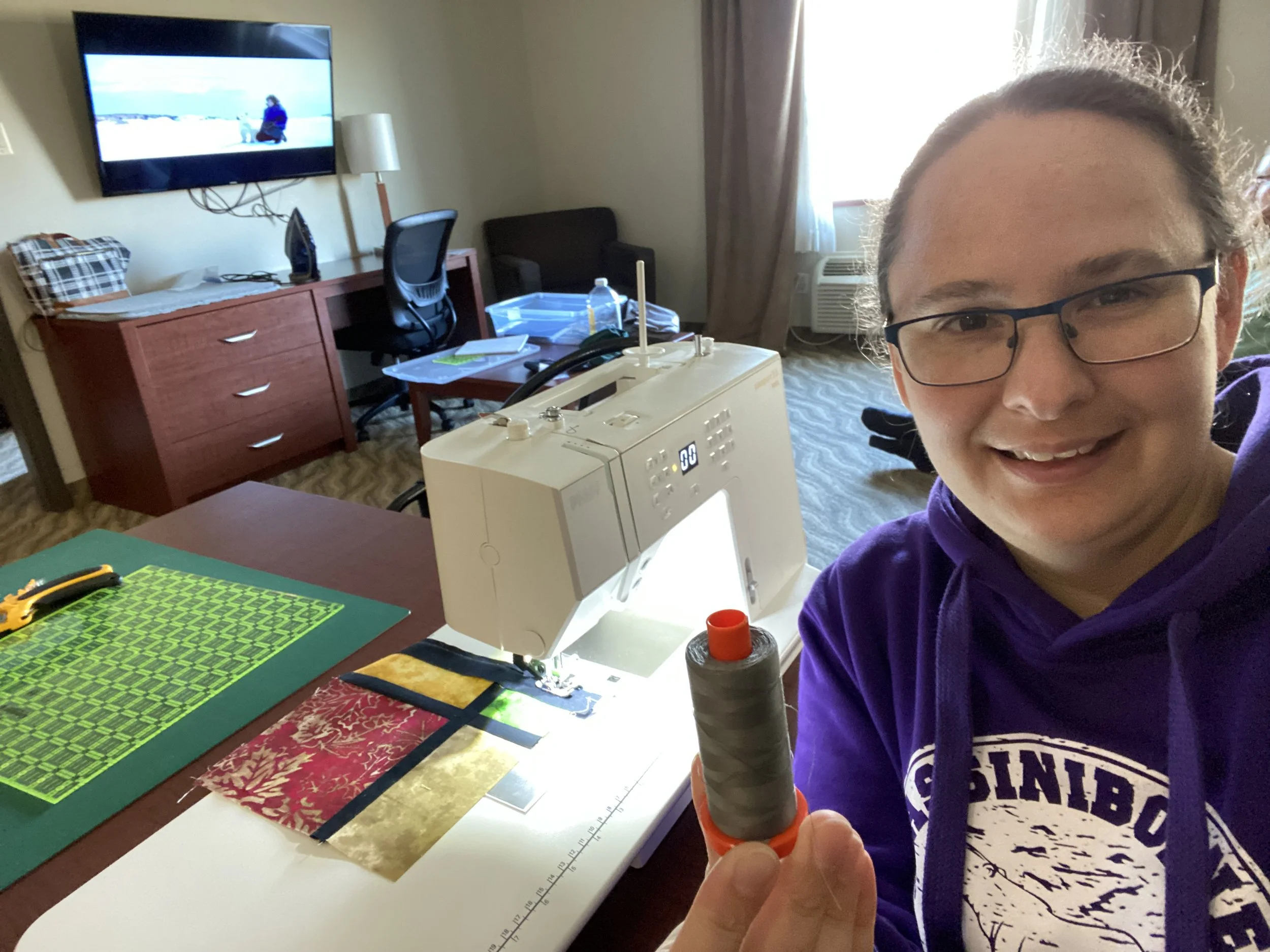 Hotel Room Sewing