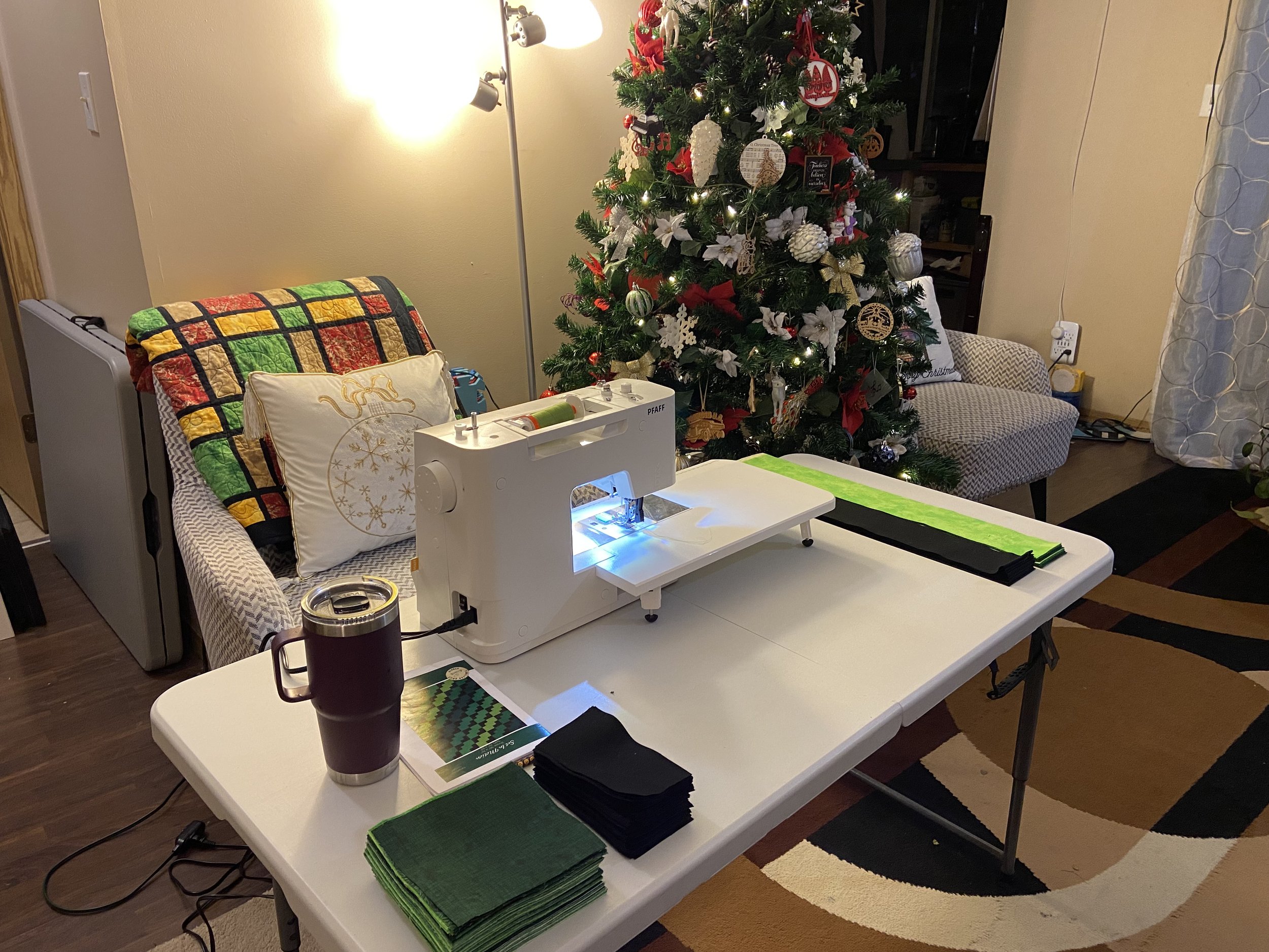 Sewing At Christmas