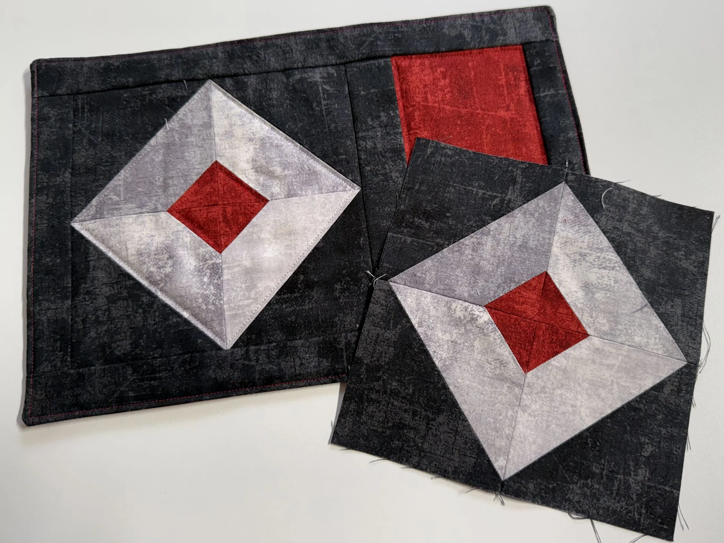 Crowned In Grey Mug Rug Kit