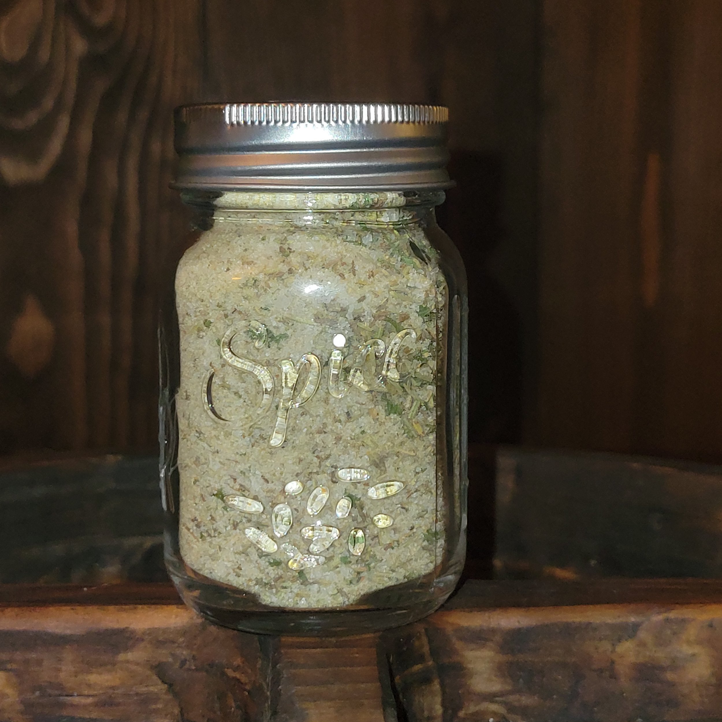 Rustic Holiday Herb Seasoned Salt - "Thanksgiving In A Jar"