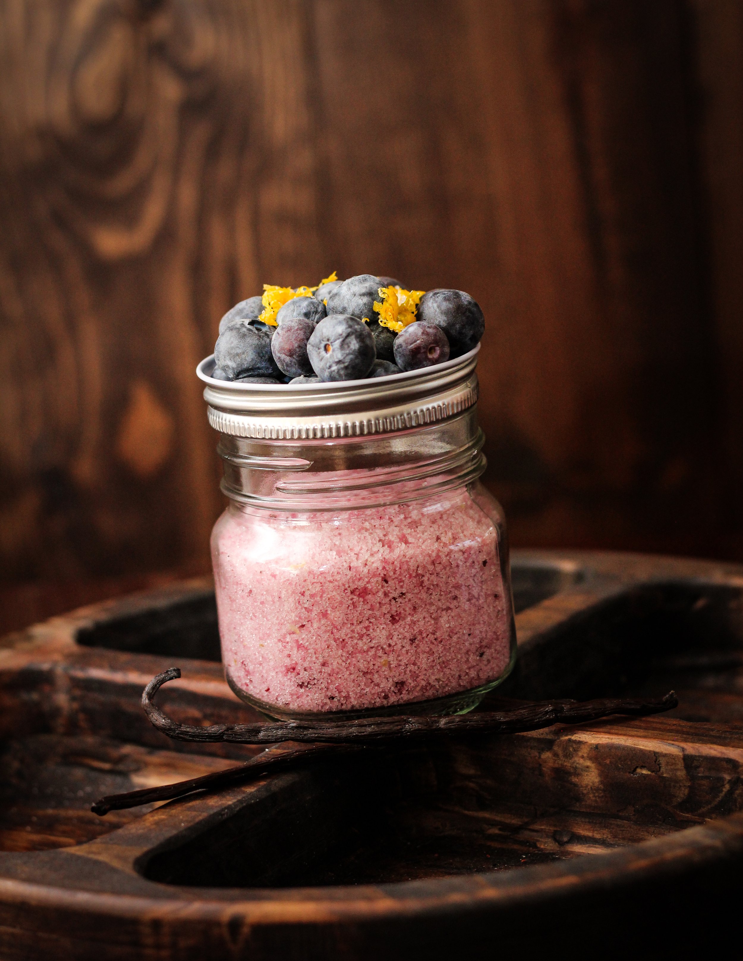 Blueberry/Lemon/Vanilla Sugar - 8oz