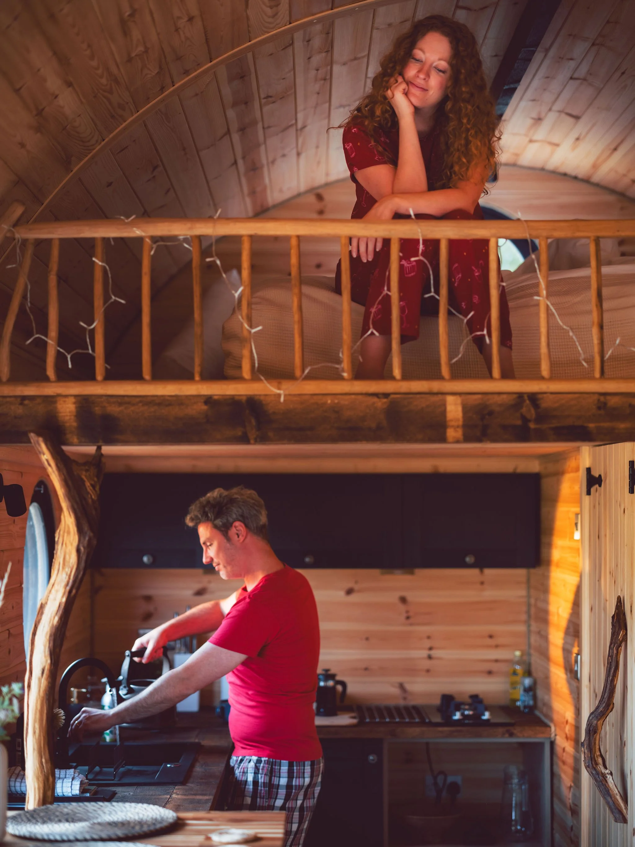 Cosy cabin the woods
