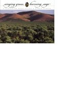 Singing Grass, Burning Sage: Discovering Washington's Shrub-Steppe