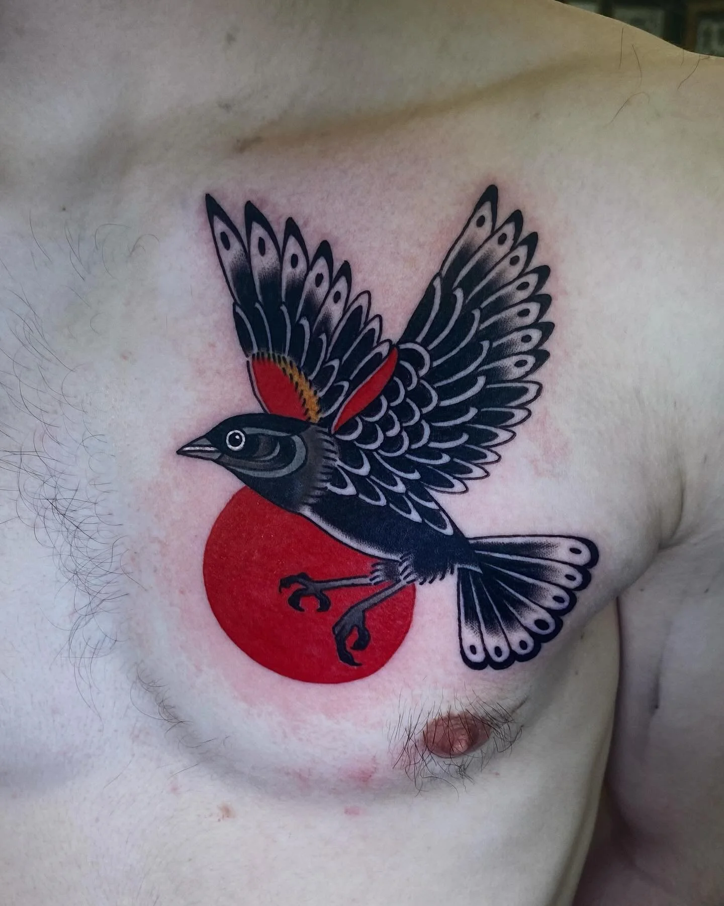 First tattoo for Aidan and he said, &ldquo;oh, that&rsquo;s it?&rdquo; 
Wish I was that tough. Thank you!