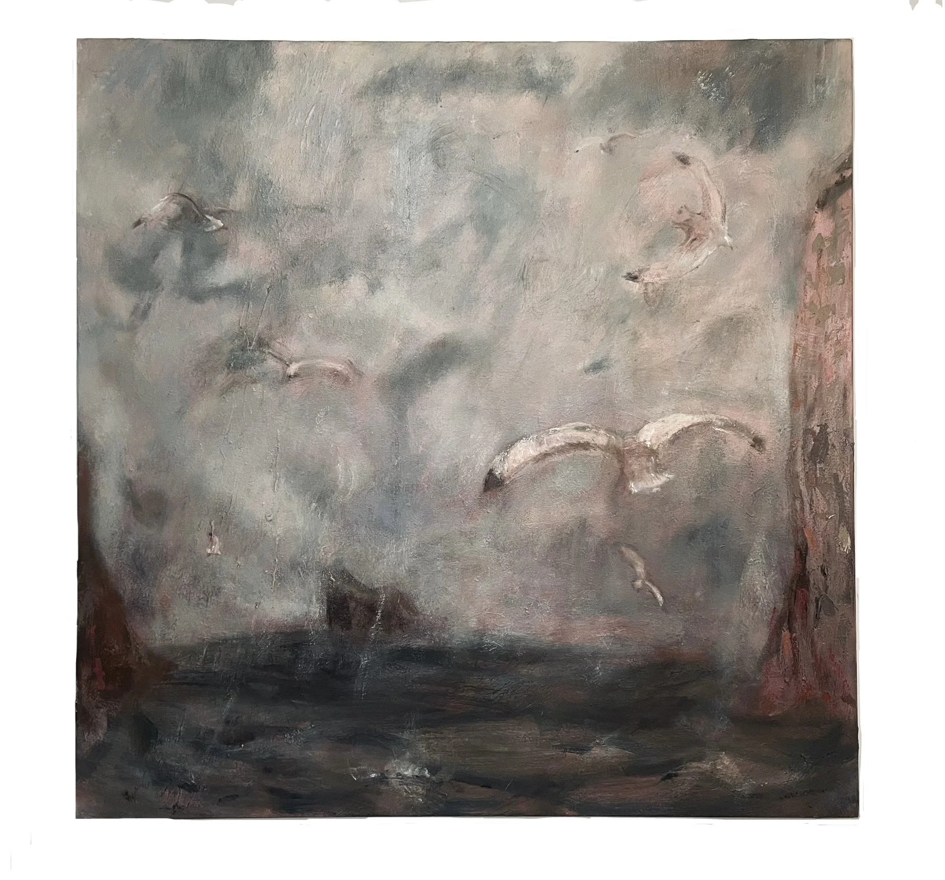 Do you dream of me, as I dream of you? Oil on Canvas, 2025.