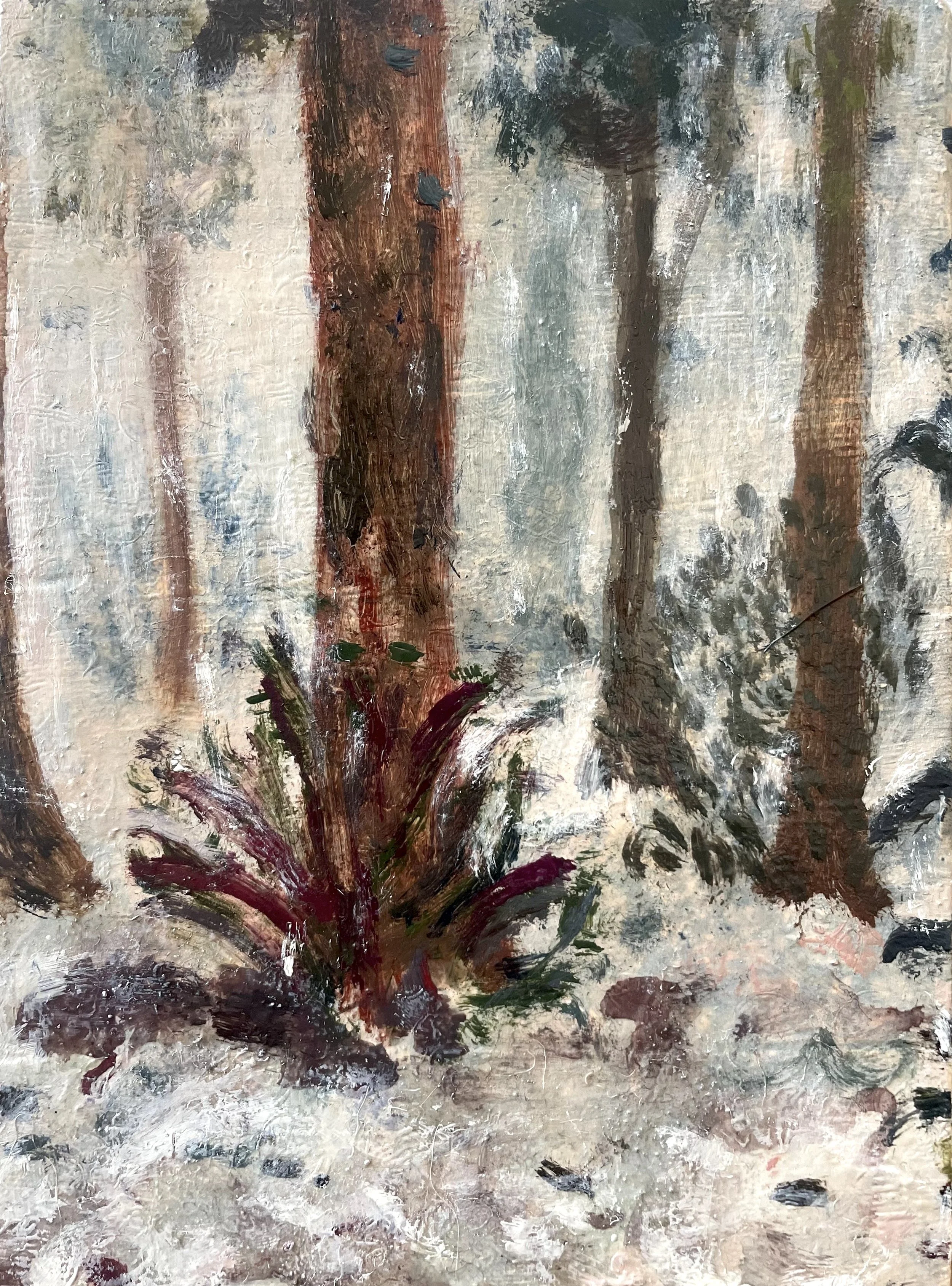 Wintering. Oil on Board. £220. 2024. (1).jpg