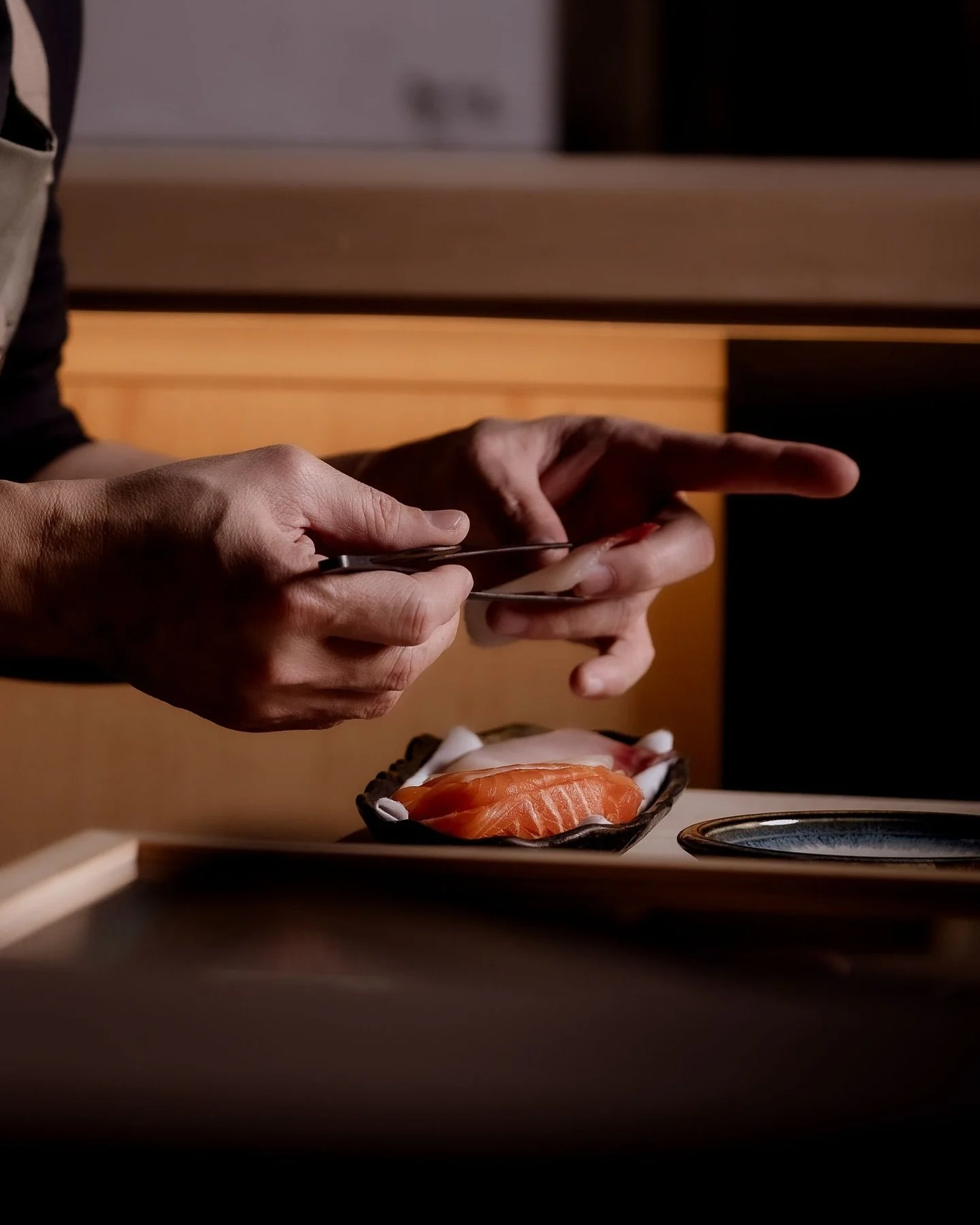 Soy sauce at LUNA.

Fermented and aged, a balance of salt, umami, and quiet sweetness. At the counter, it is brushed only at the Chef Leo&rsquo;s discretion just enough to let the fish speak, never more than it needs.