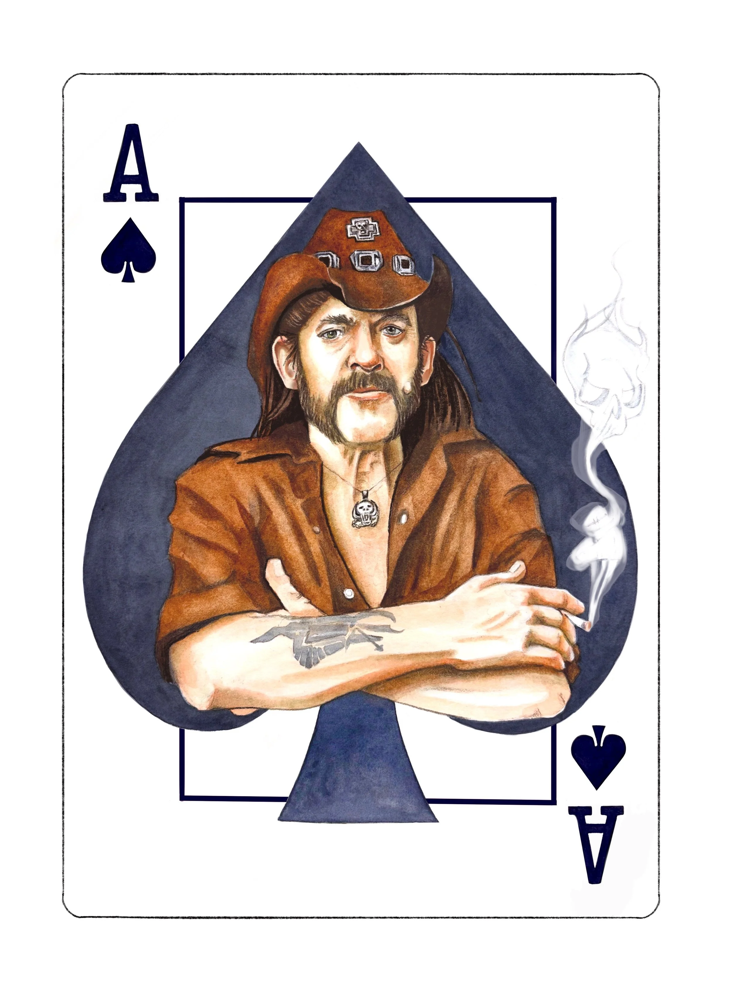 the Ace of Spades:Lemmy Kilmeister:Karin Crossley©2025.JPG