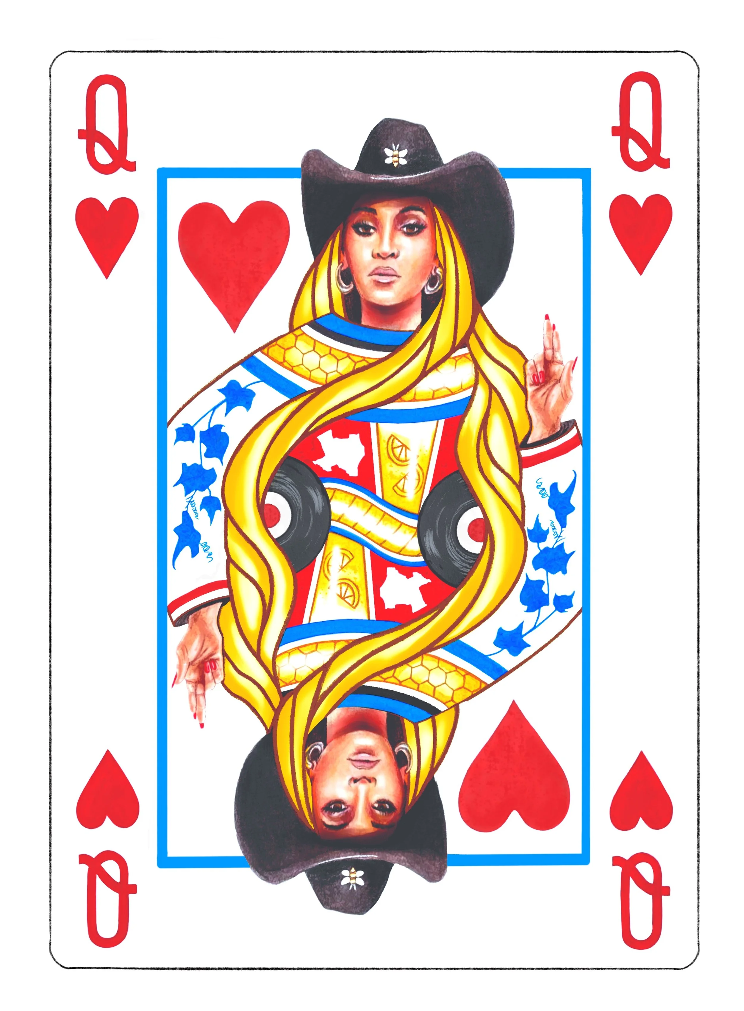 Queen of Hearts-Beyonce:Karin Crossley©2025.JPG