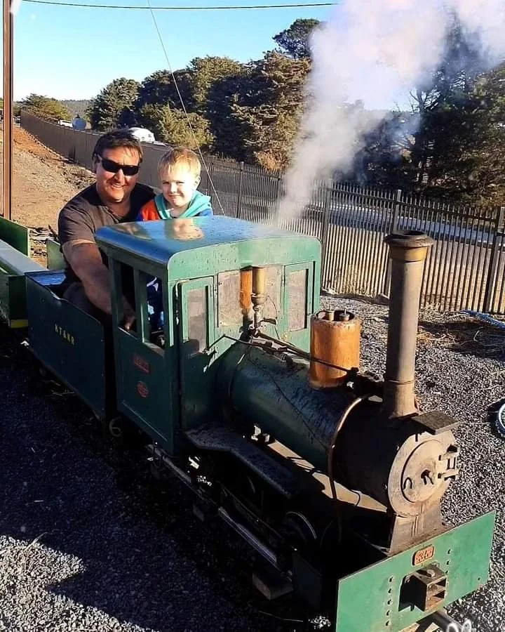 Mini Train England Little British Rail portable miniature railway hire