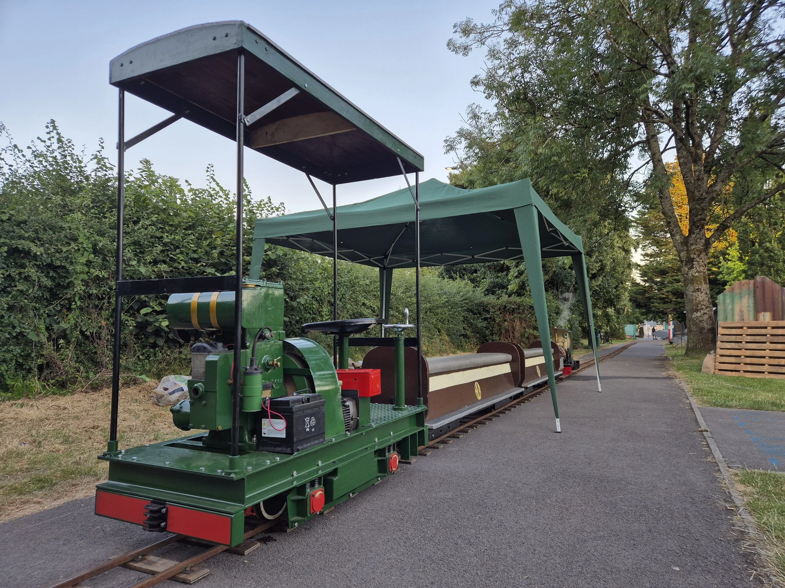 Mini Train England Little British Rail portable miniature railway hire