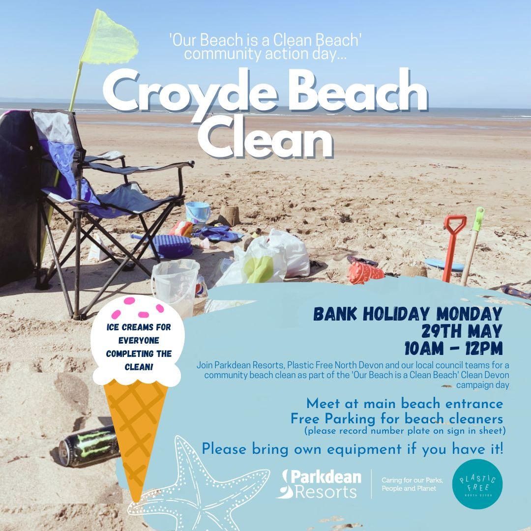 The Clean Devon campaign is coming to Croyde Beach – and we’ll be there!