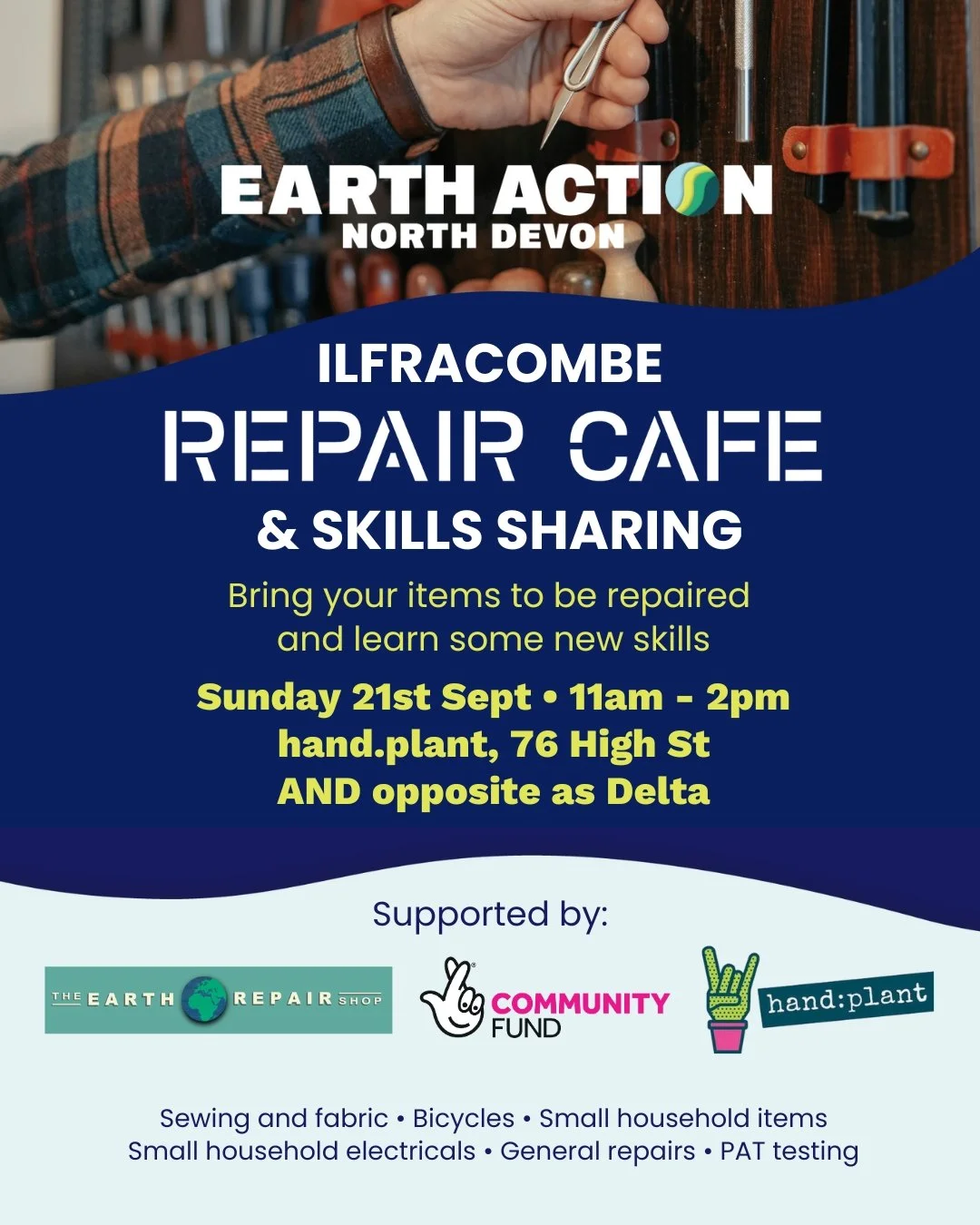 Ilfracombe Repair Cafe & Skills Share