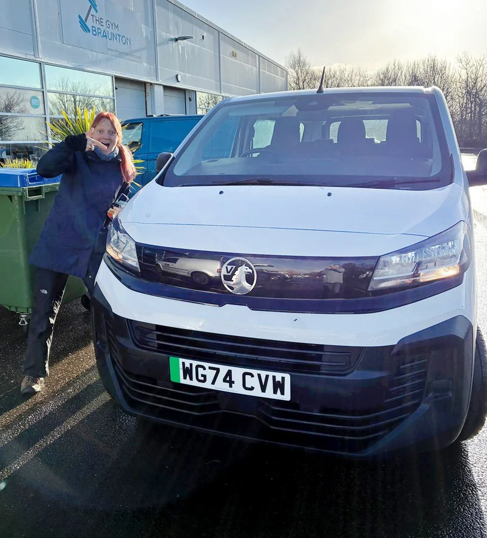 Photo of our new minibus
