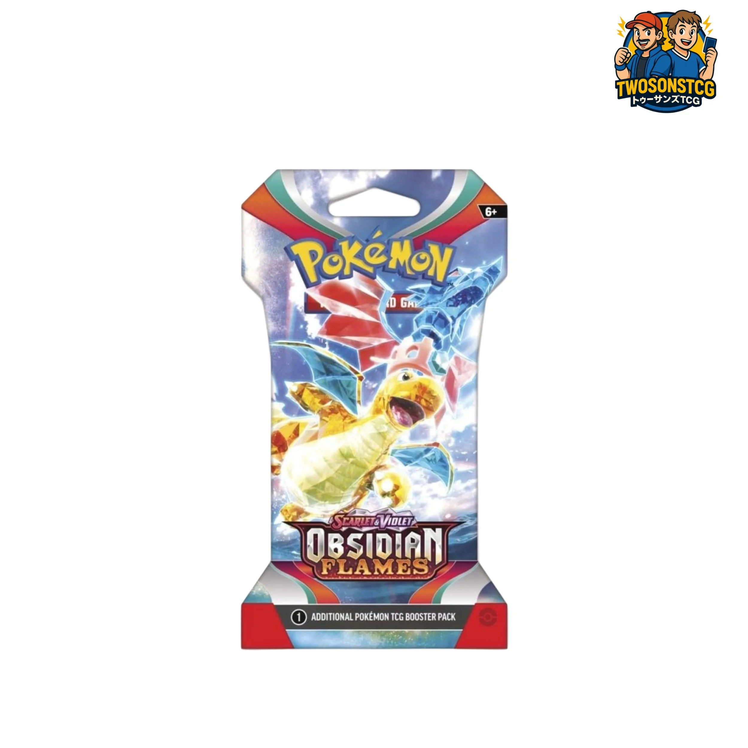 Obsidian Flames Sleeved Booster Pack