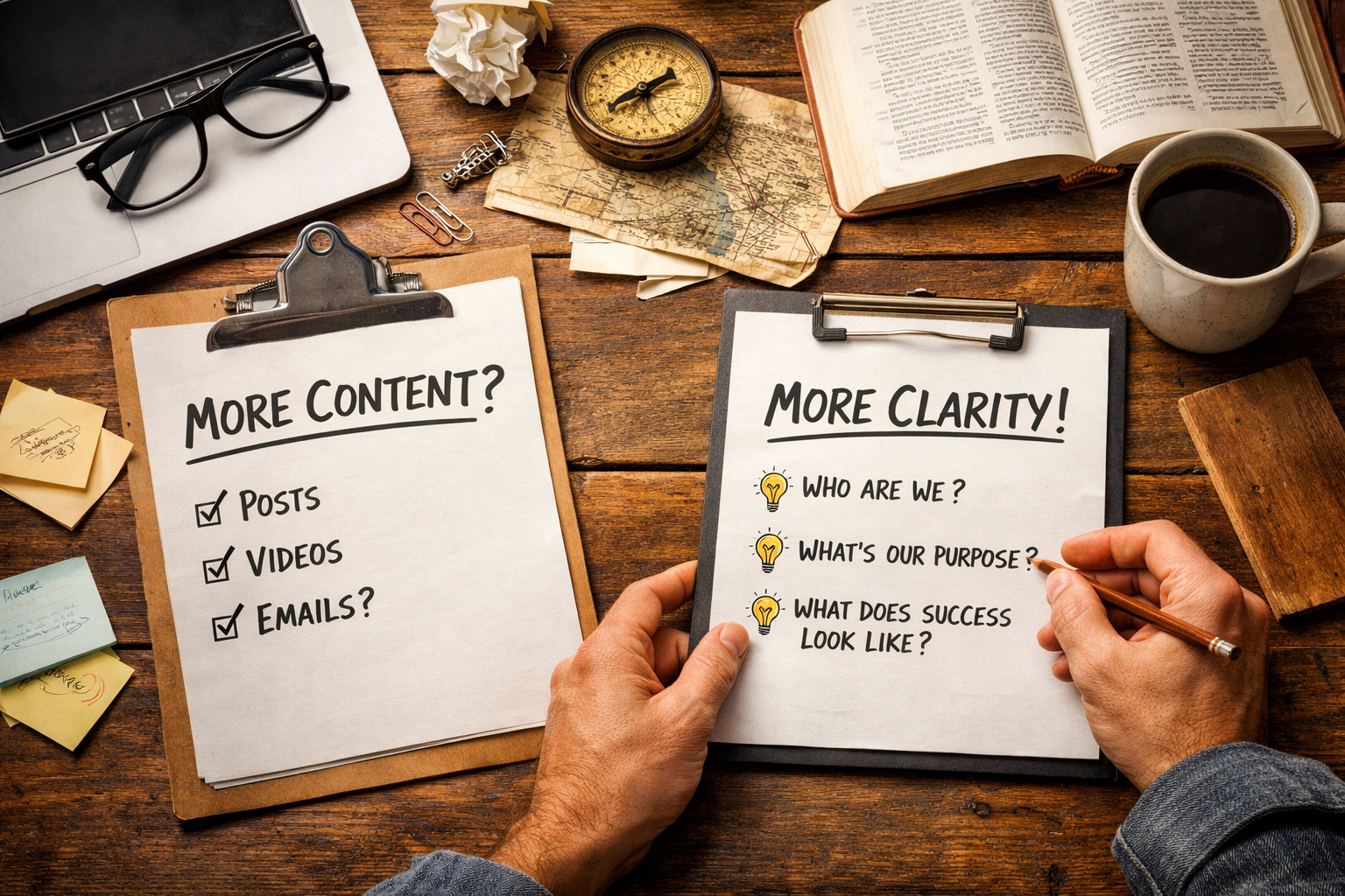 Do You Actually Need More Content, or Just More Clarity?