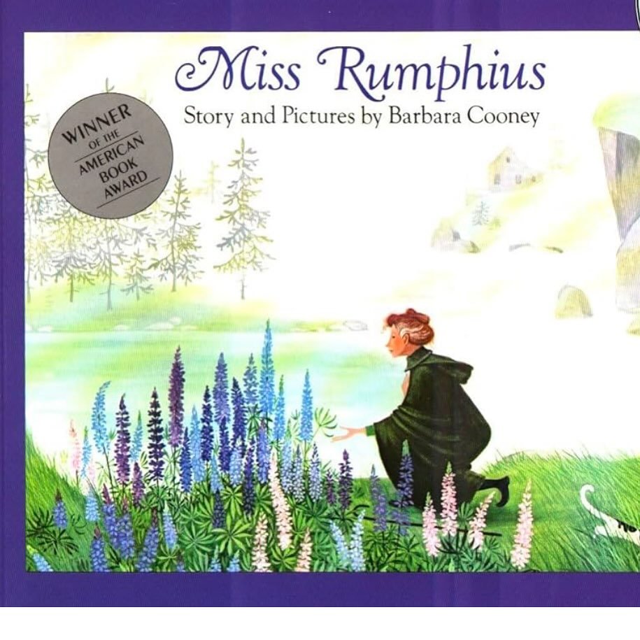Another new episode! Let&rsquo;s read Miss Rumphius and think about how to make the world more beautiful. #storytime #read #garden