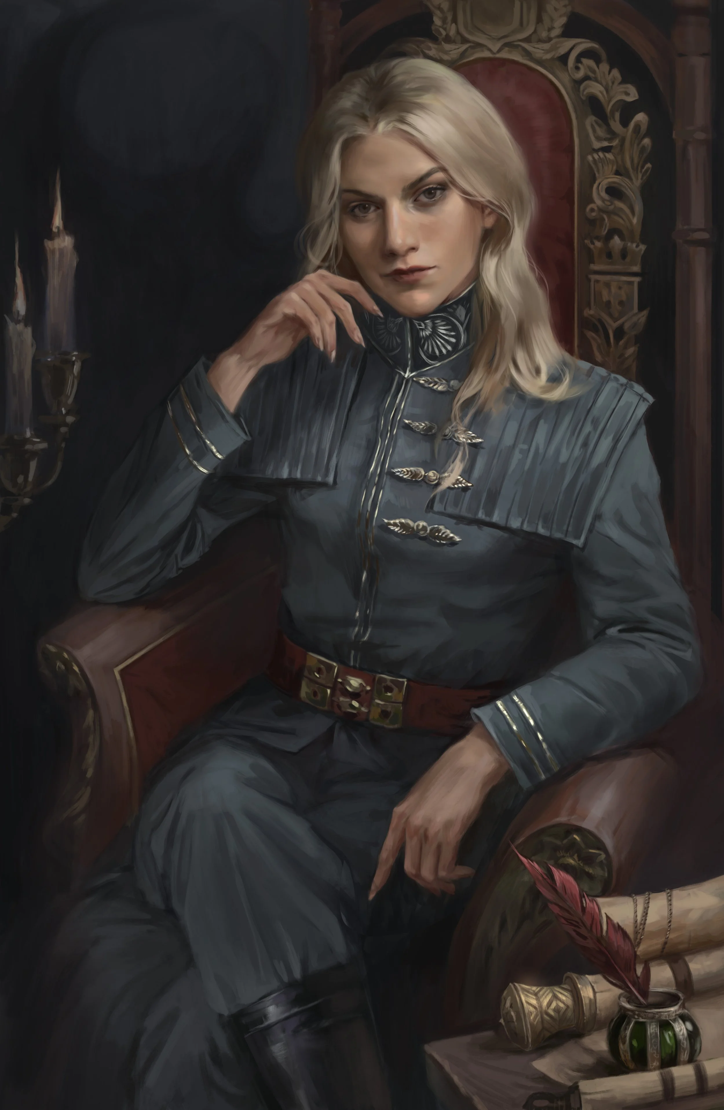 TBOO - Portrait of Dalvia print