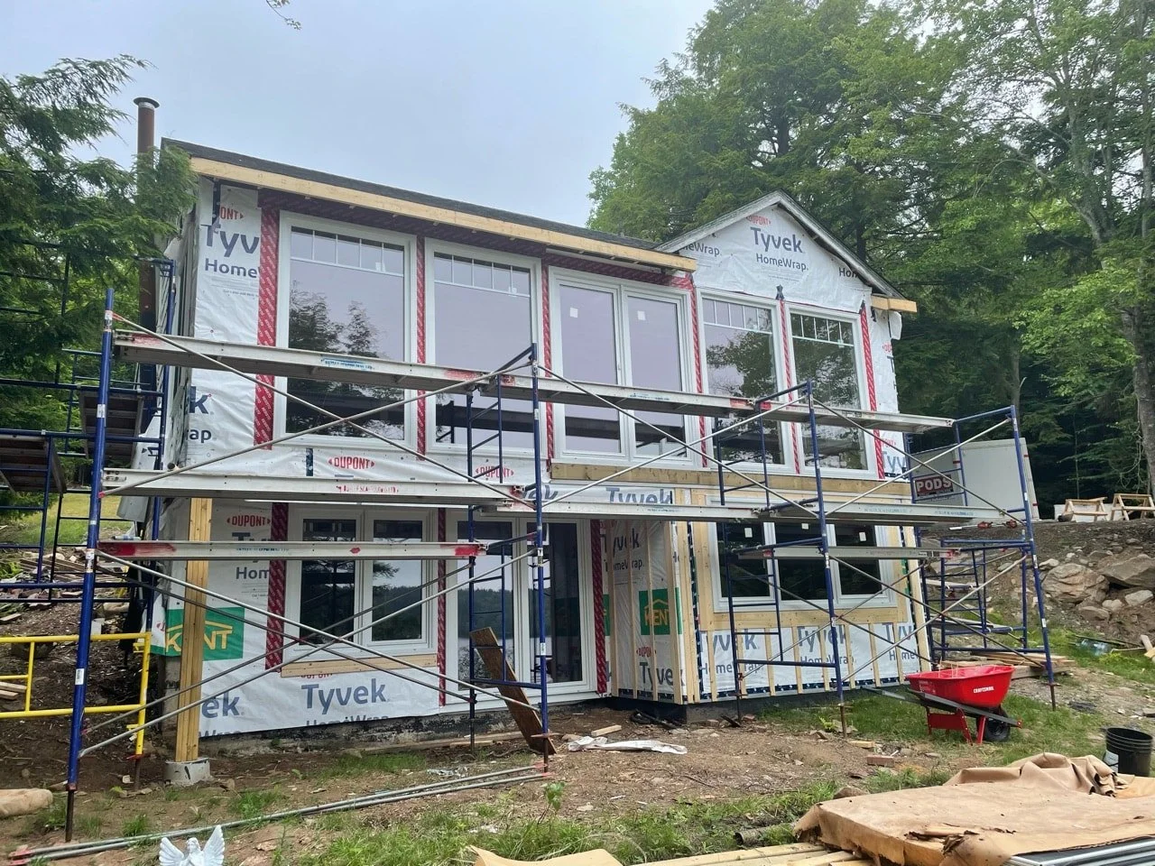 scaffolding exterior