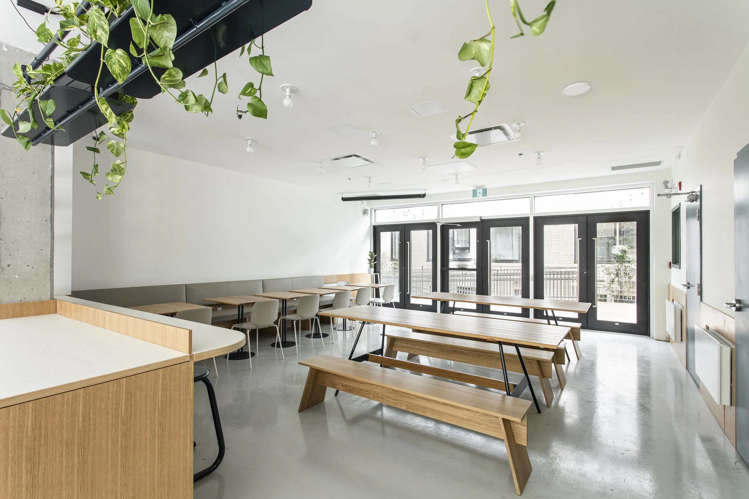 Salle d'étude - projet du Fonds Clé