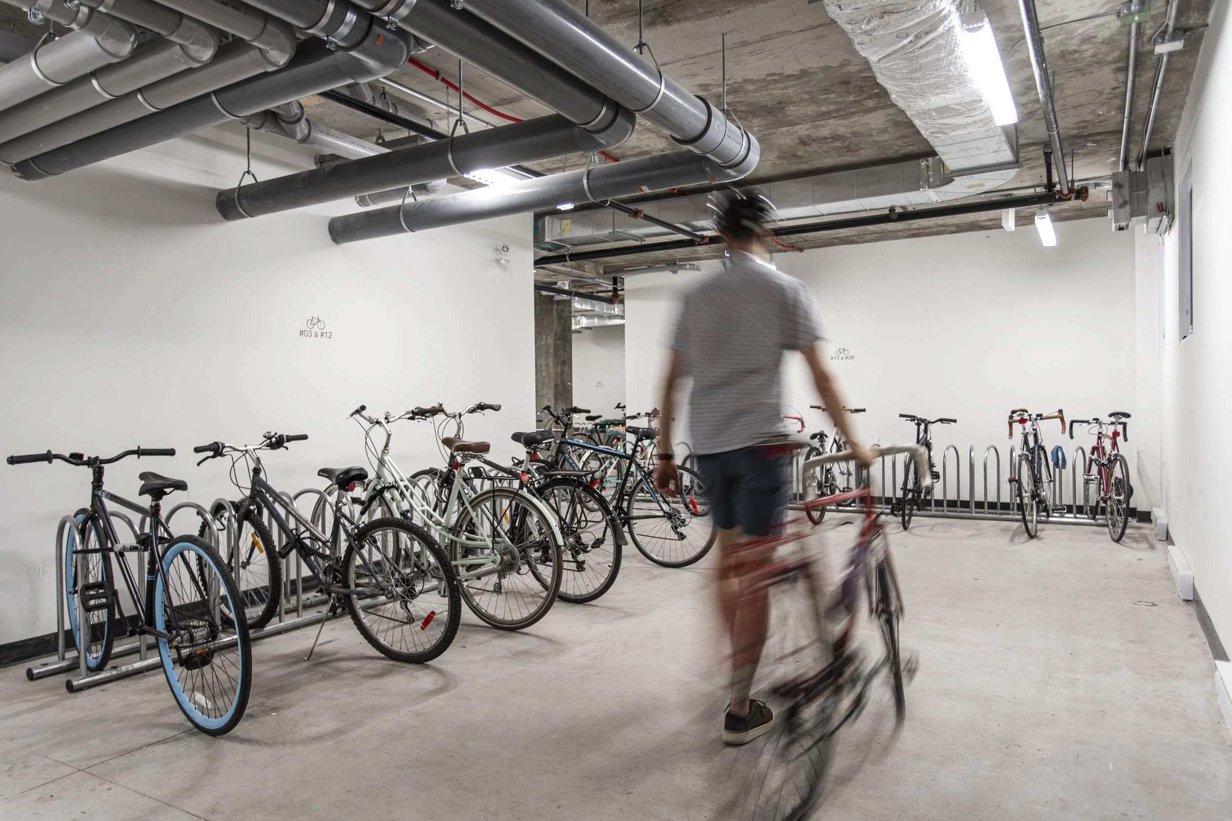 Stationnement vélo logement étudiant - Fonds Clé