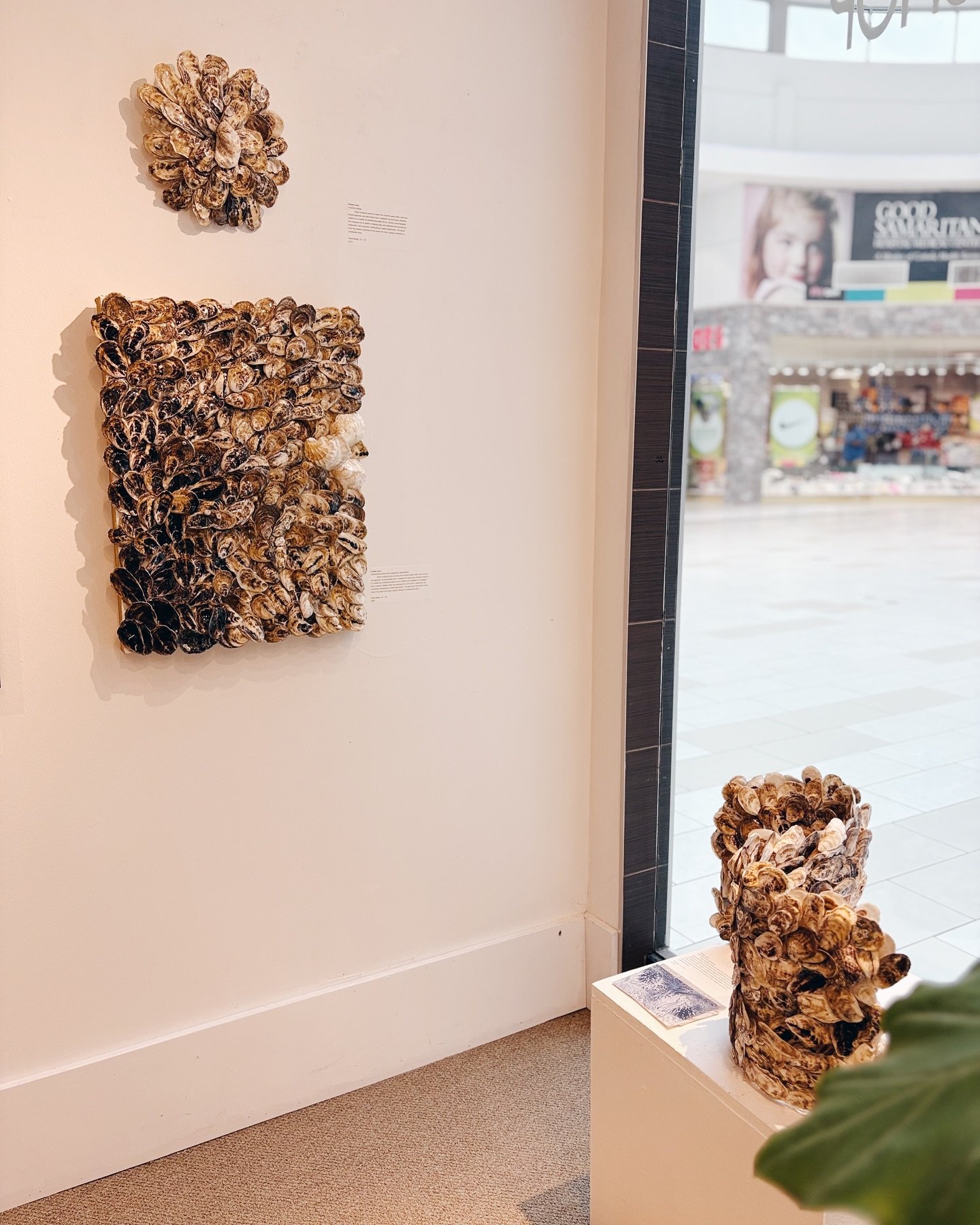 Don&rsquo;t miss the Artists for the Earth exhibition @isliparts I&rsquo;m honored to have my three oyster sculptures displayed in the window! The exhibition runs through May 9. There&rsquo;s so many intricate, inspiring, and unique pieces in this sh