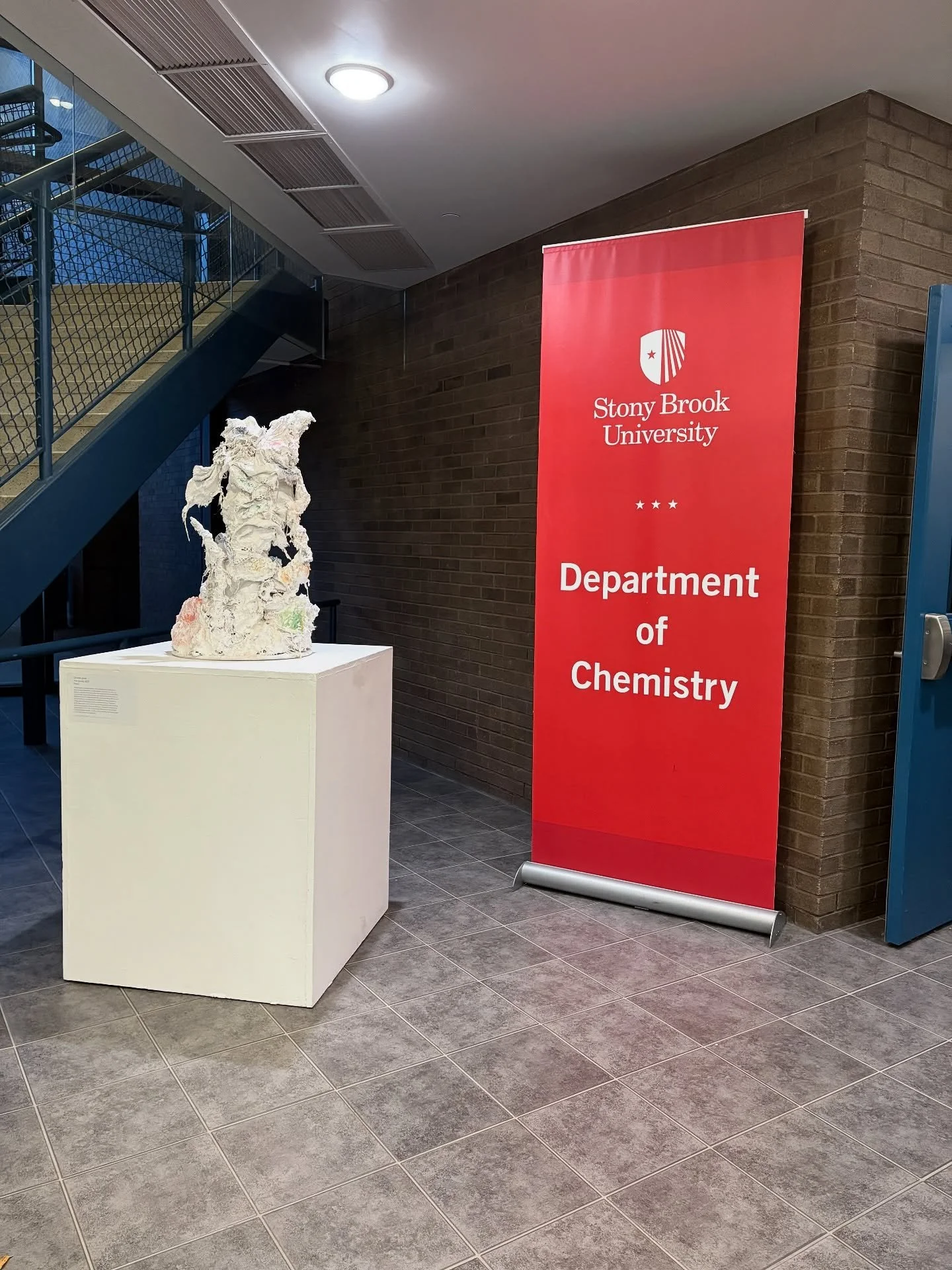 The Arts Everywhere Initiative in the Chemistry department at Stony Brook University.

This exhibition Showcasing Transformation from Chemistry to Art is now on display through May 2026. I&rsquo;m honored to be one of four artists whose works were ch