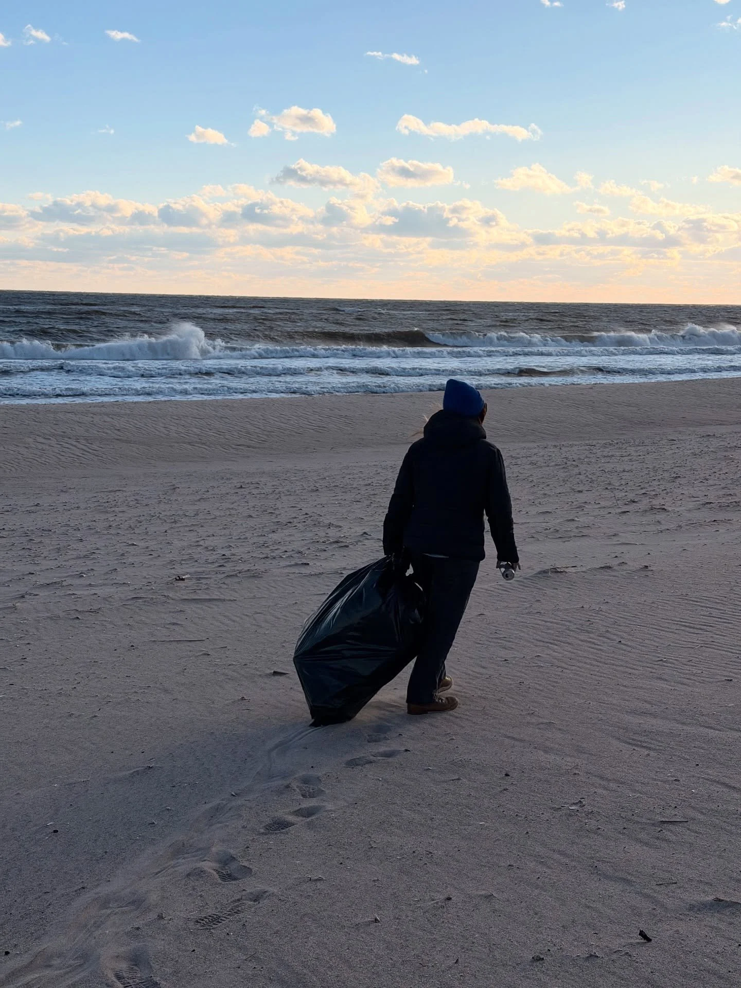 Invited my family to participate in my lifestyle of documenting &amp; collecting trash on the beach instead of participating in the largest display day of consumerism. Picked up some bonus trash in my neighborhood too.