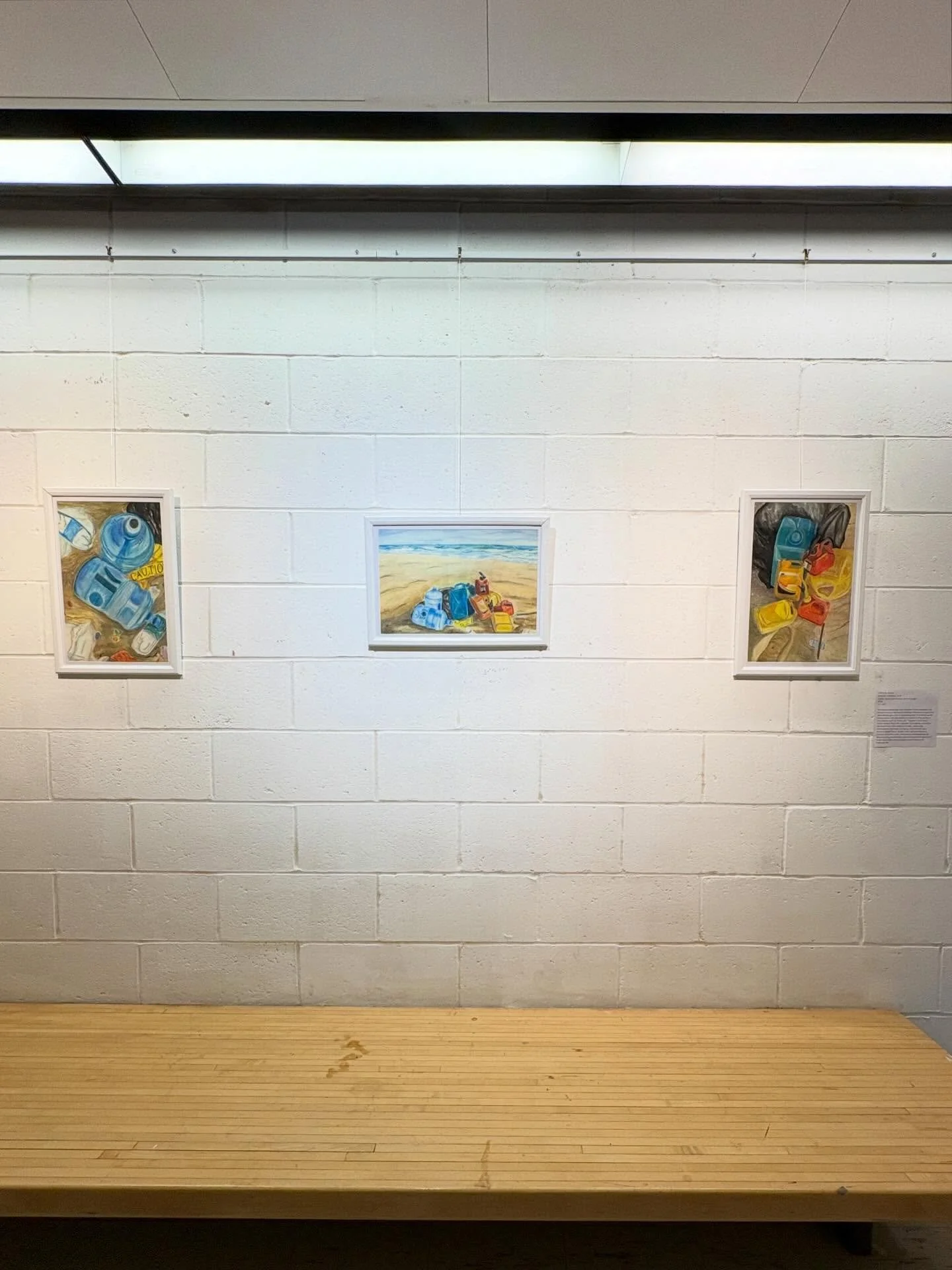 WASTE CHOKES LIFE is featured in the FOUNDATIONS show at Stony Brook University. Located on the second floor of the Staller Center you can view my work made from last semester&rsquo;s drawing course. 

The art is color conte pencils &amp; micron pens