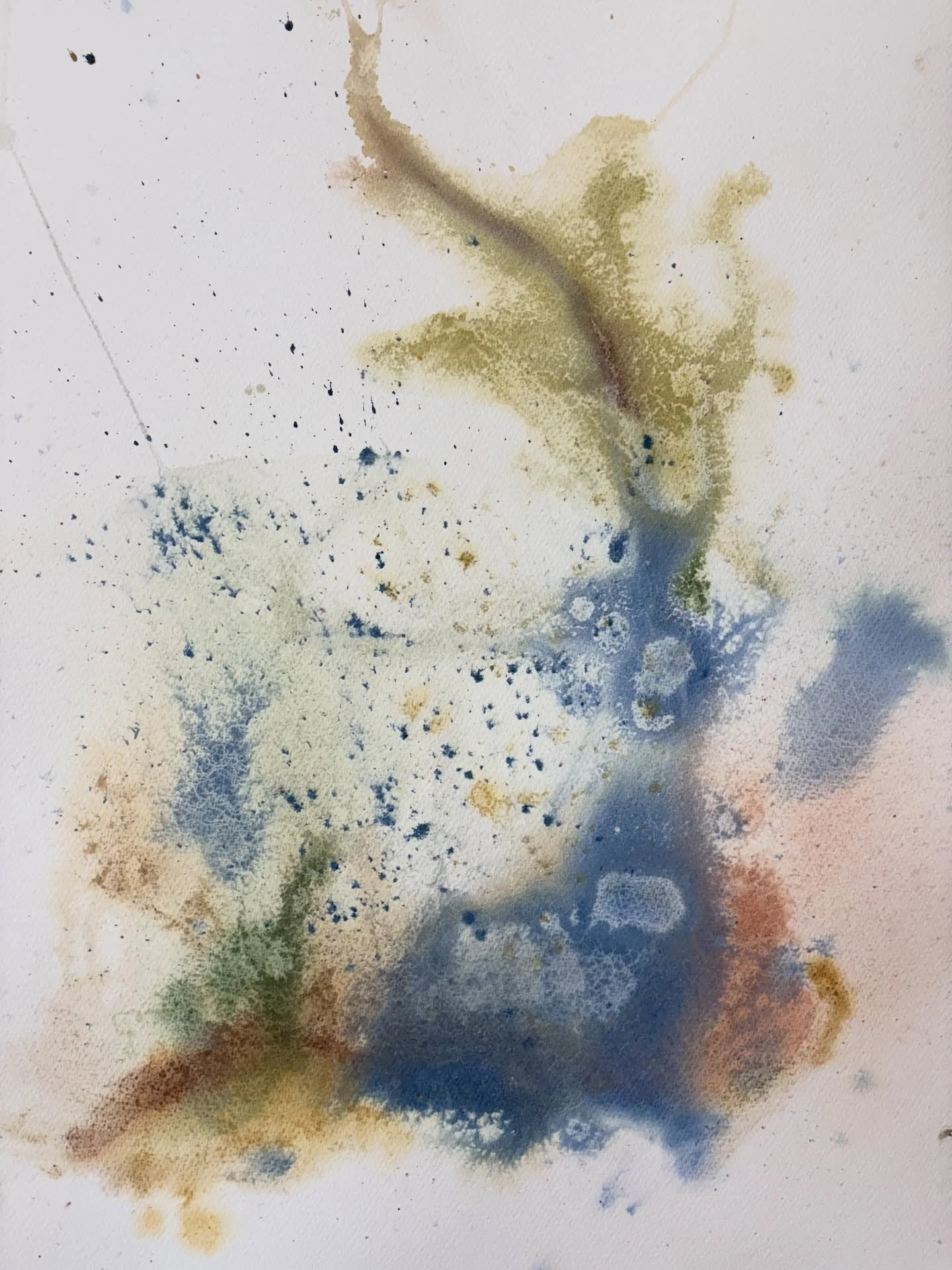 Currently on view and available to collect. 
DM me for details.

Size: 22x30&rdquo; 
300lb watercolor paper with handmade watercolors from earth &amp; mineral pigments combined with salt water, sand, and sun.

&bull;The Suite Spot is open through spr