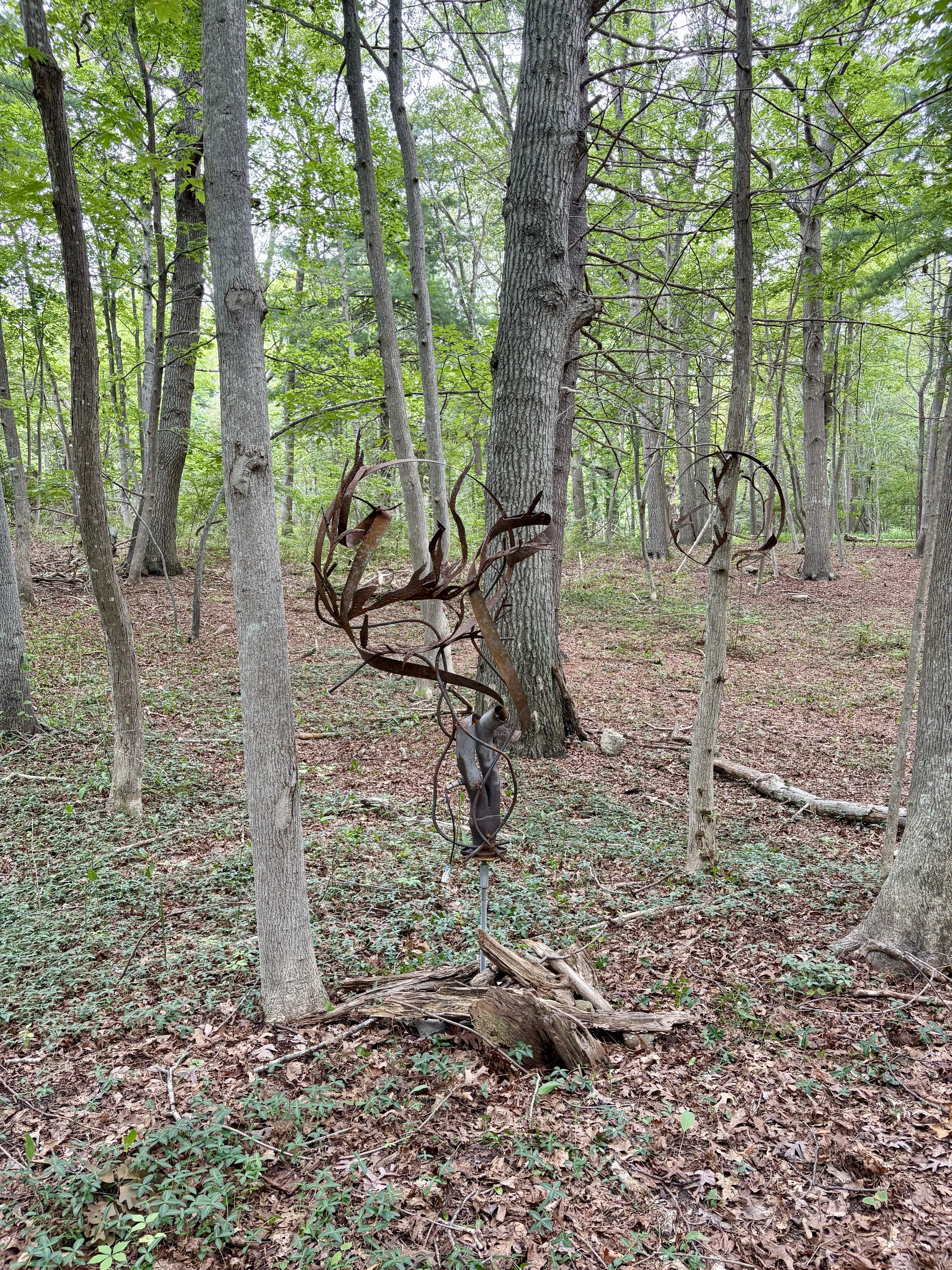 found object sculptures created by Christie Jones