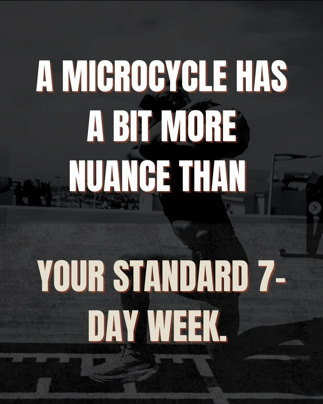 A microcycle has a bit more nuance than your standard 7-day week. 

#hyrox #hyroxtraining #podcast