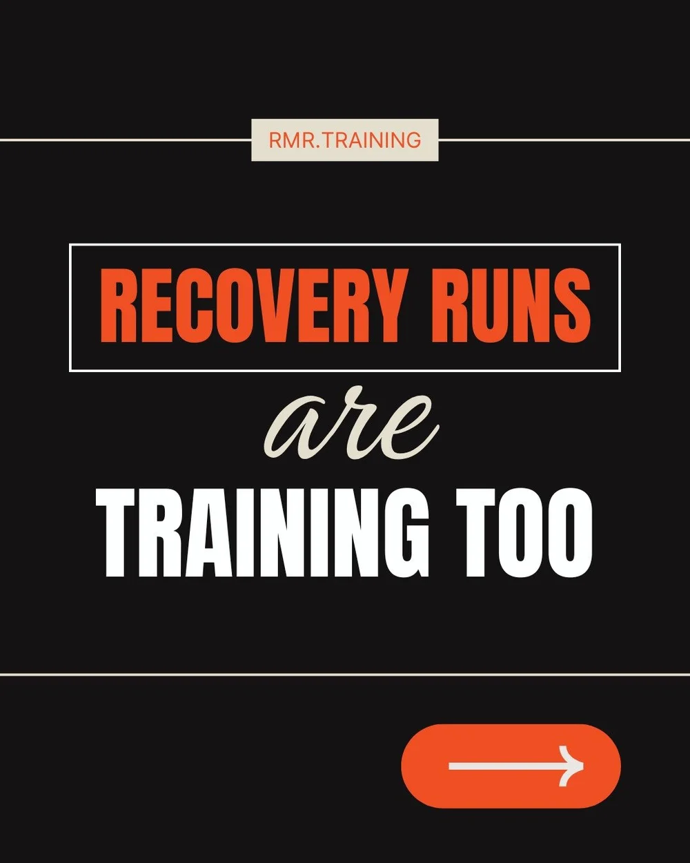 Recovery runs aren't optional&mdash;they&rsquo;re essential. Train smart, not just hard. Let your easy days be easy. 

Full breakdown with Meg, Rich, and Ryan on the pod. #RecoveryIsTraining #rmrtraining #megjacoby #richryan #ryankent