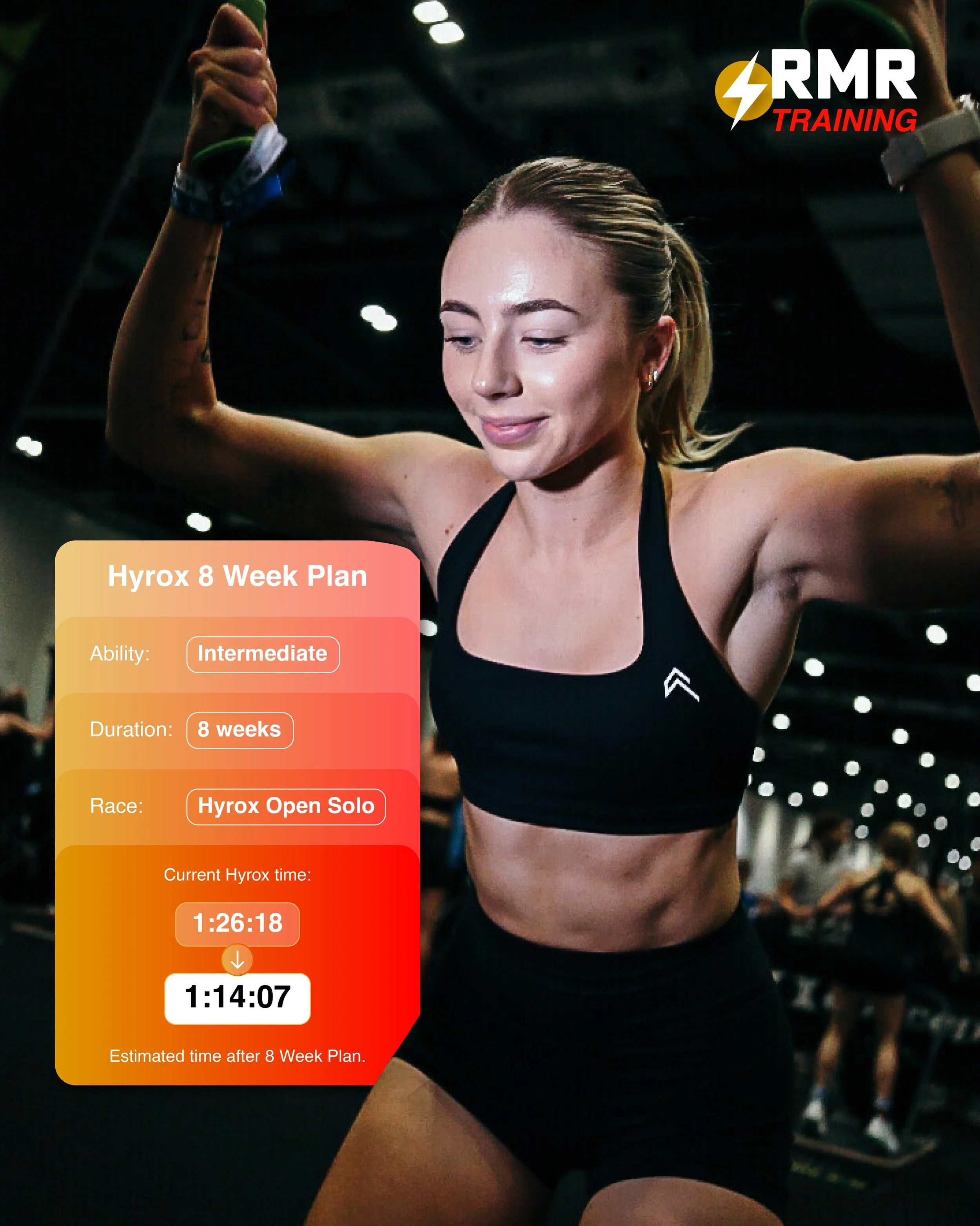 Want to get your race time down and feel fitter than ever?

Check out our Hyrox programmes &amp; go into your next race ready. 

Link in bio 📲

#hyrox