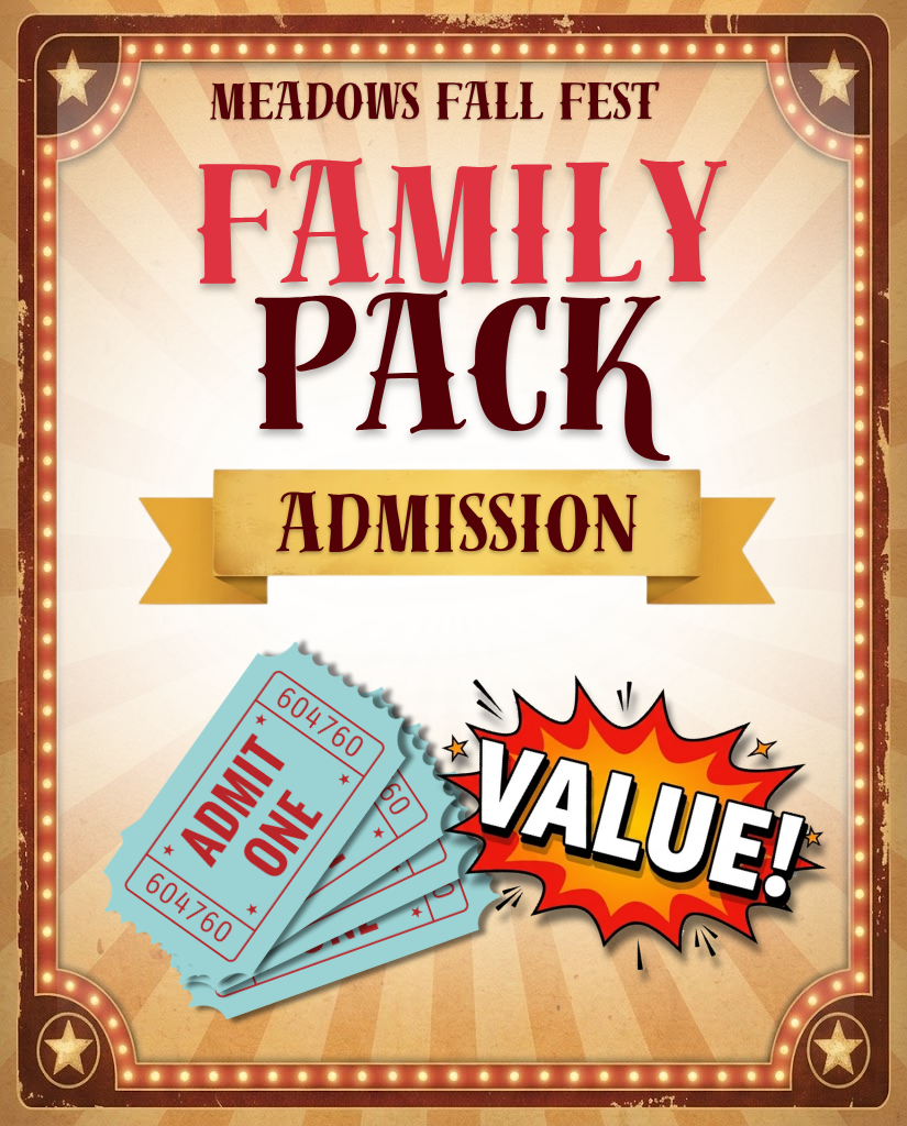 Pre-Sale Family Pack Admission | Fall Fest