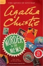 Book cover of Murder in the Mews by Agatha Christie