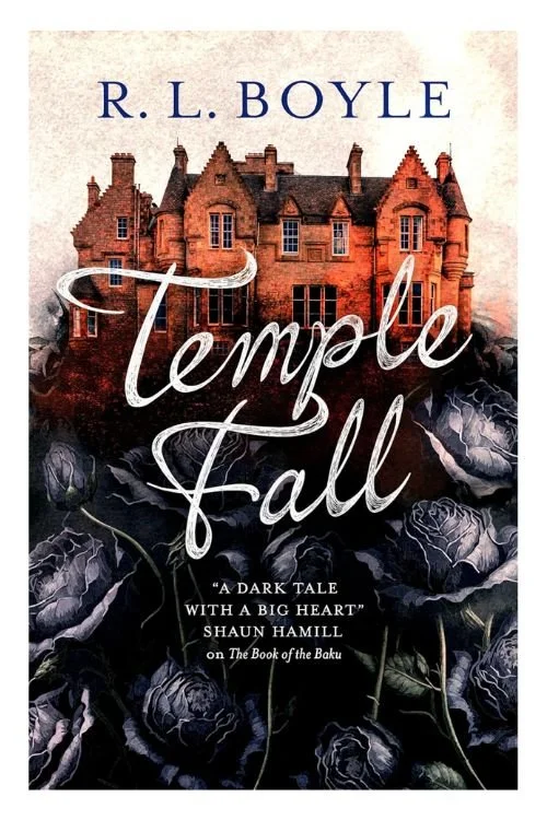 Book cover of Temple Fall by R.L. Boyle