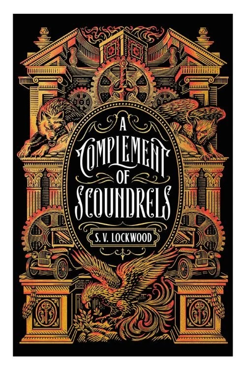 Book cover of A Complement of Scoundrels by S.V. Lockwood