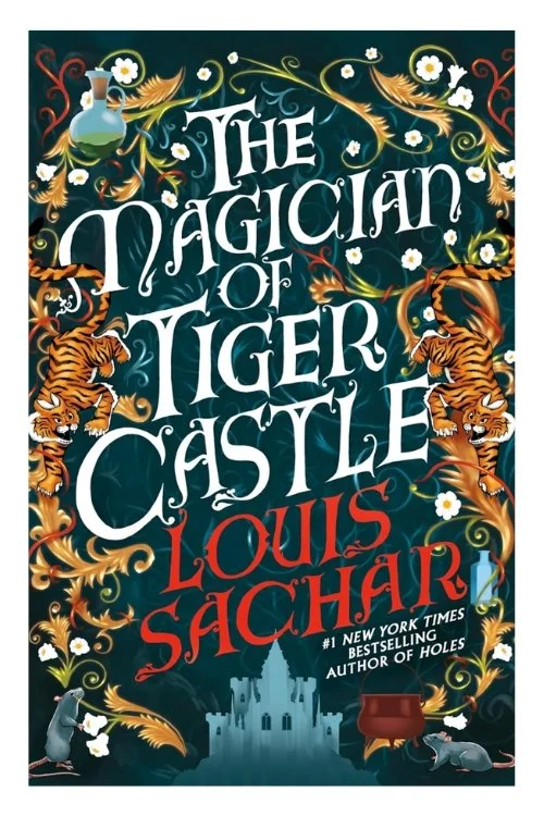 Book cover of The Magician of Tiger Castle by Louis Sachar