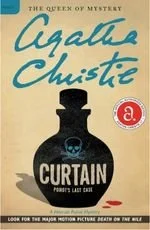 Book cover of Curtain by Agatha Christie
