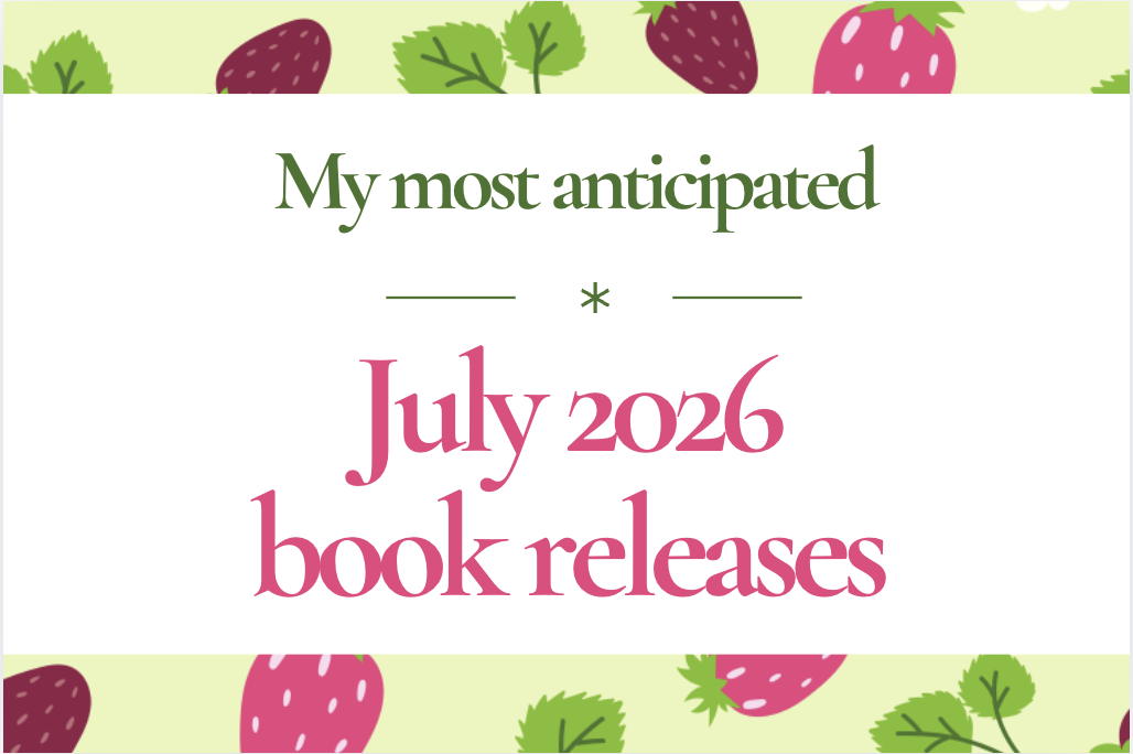 Most anticipated July 2026 books