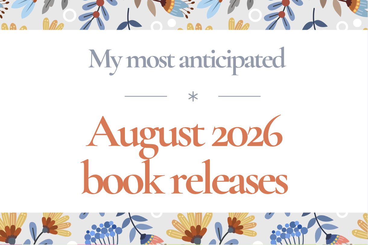 Most anticipated August 2026 books