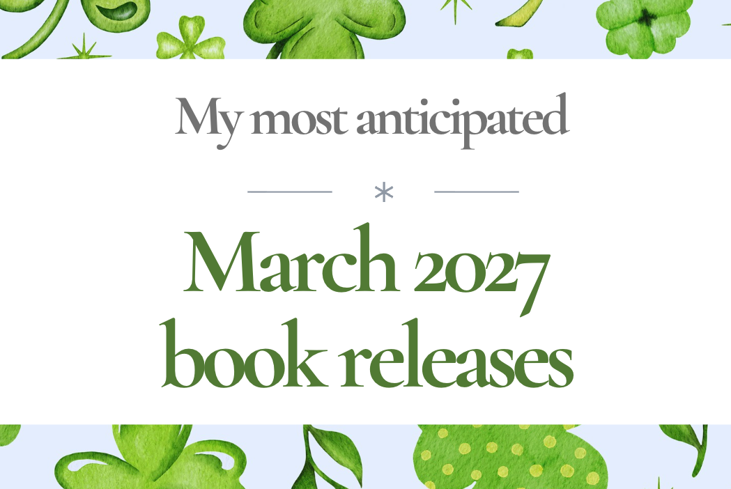 Most anticipated March 2027 books